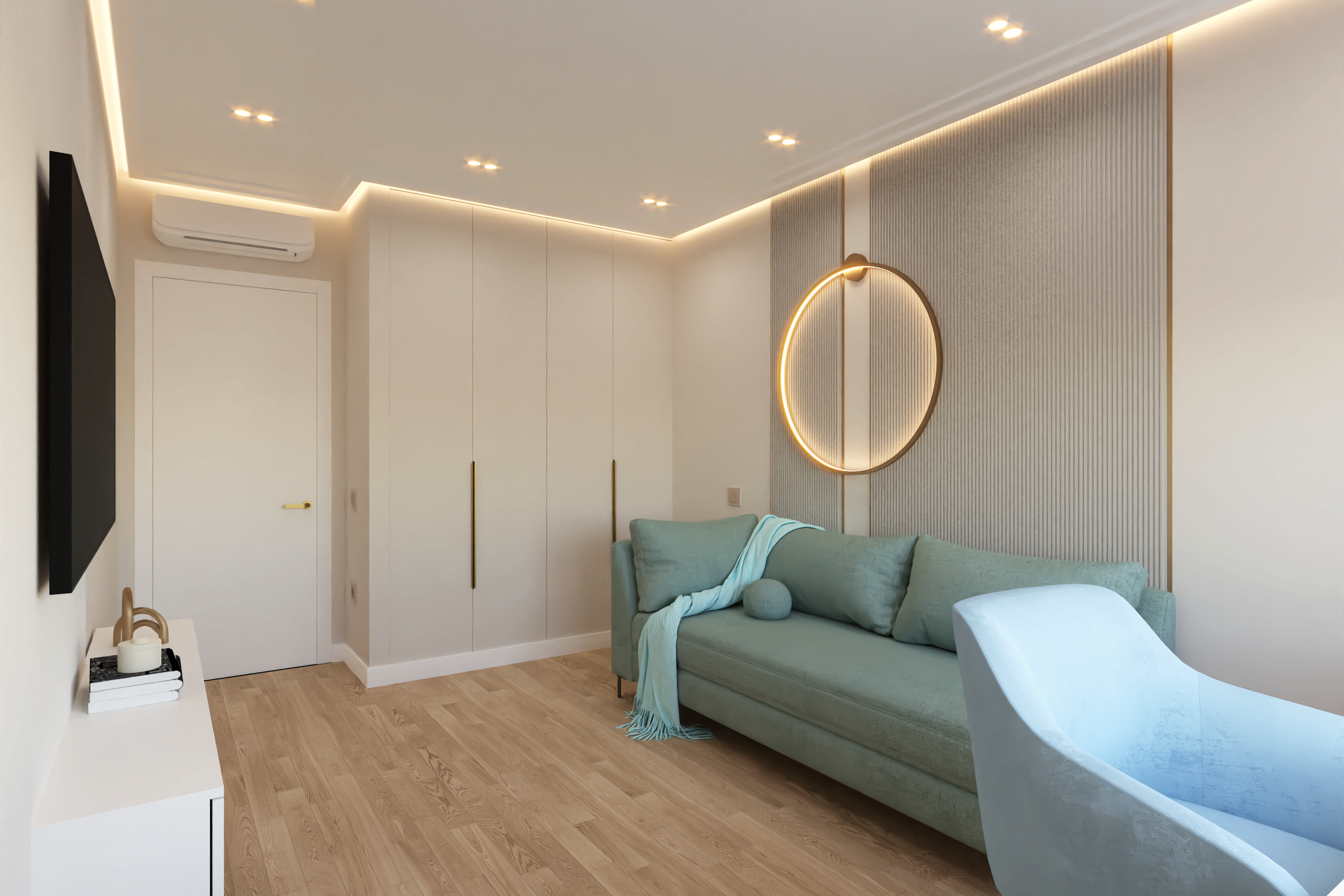 Песок, дерево и камень. Дизайн интерьера в Крыму