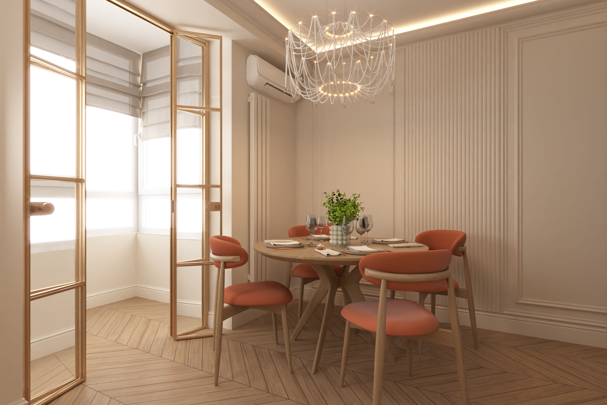 Квартира для отдыха в Крыму. Дизайн интерьера в Крыму