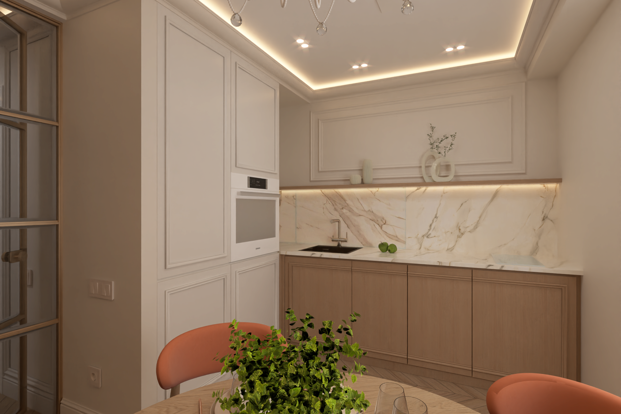 Квартира для отдыха в Крыму. Дизайн интерьера в Крыму