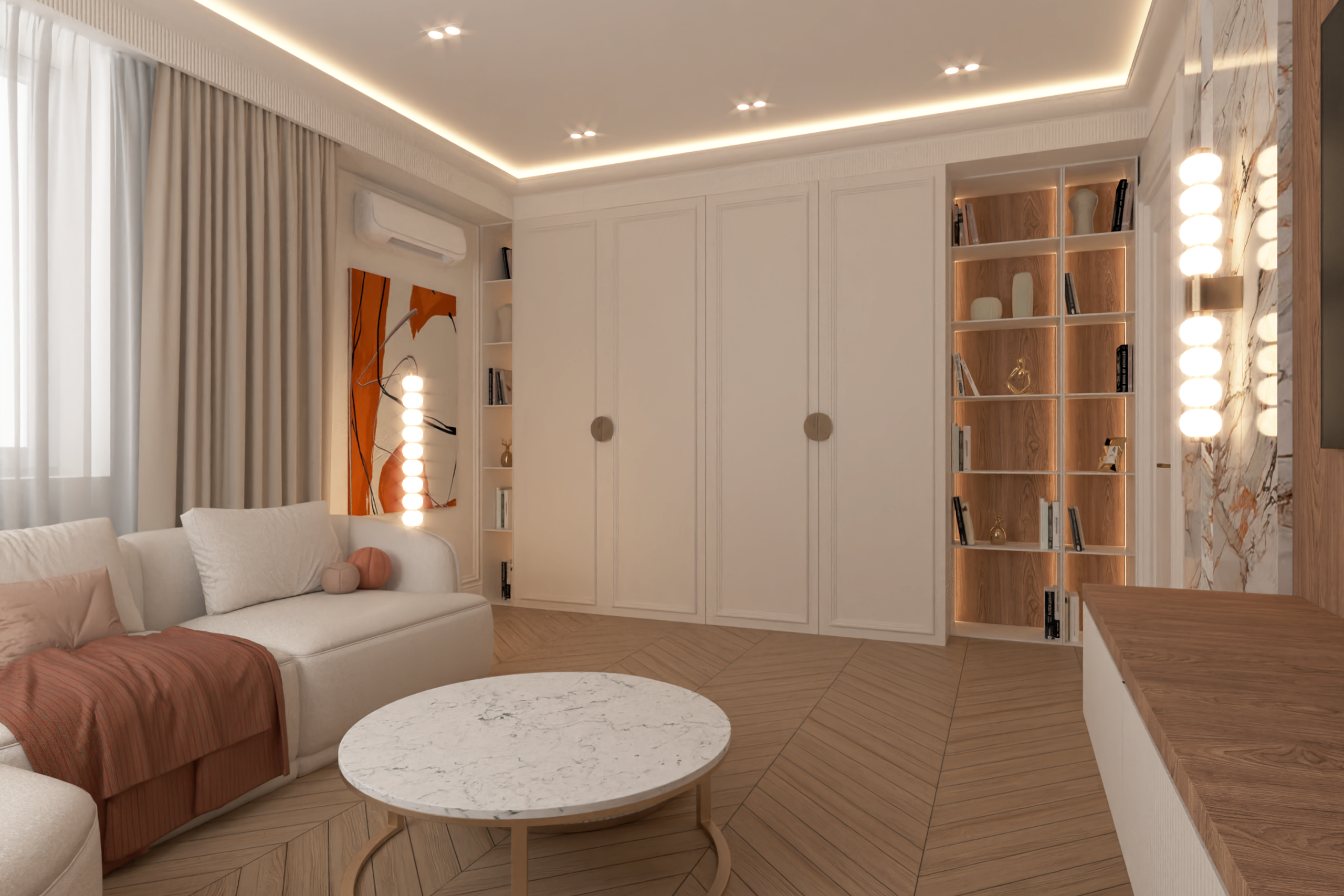 Квартира для отдыха в Крыму. Дизайн интерьера в Крыму