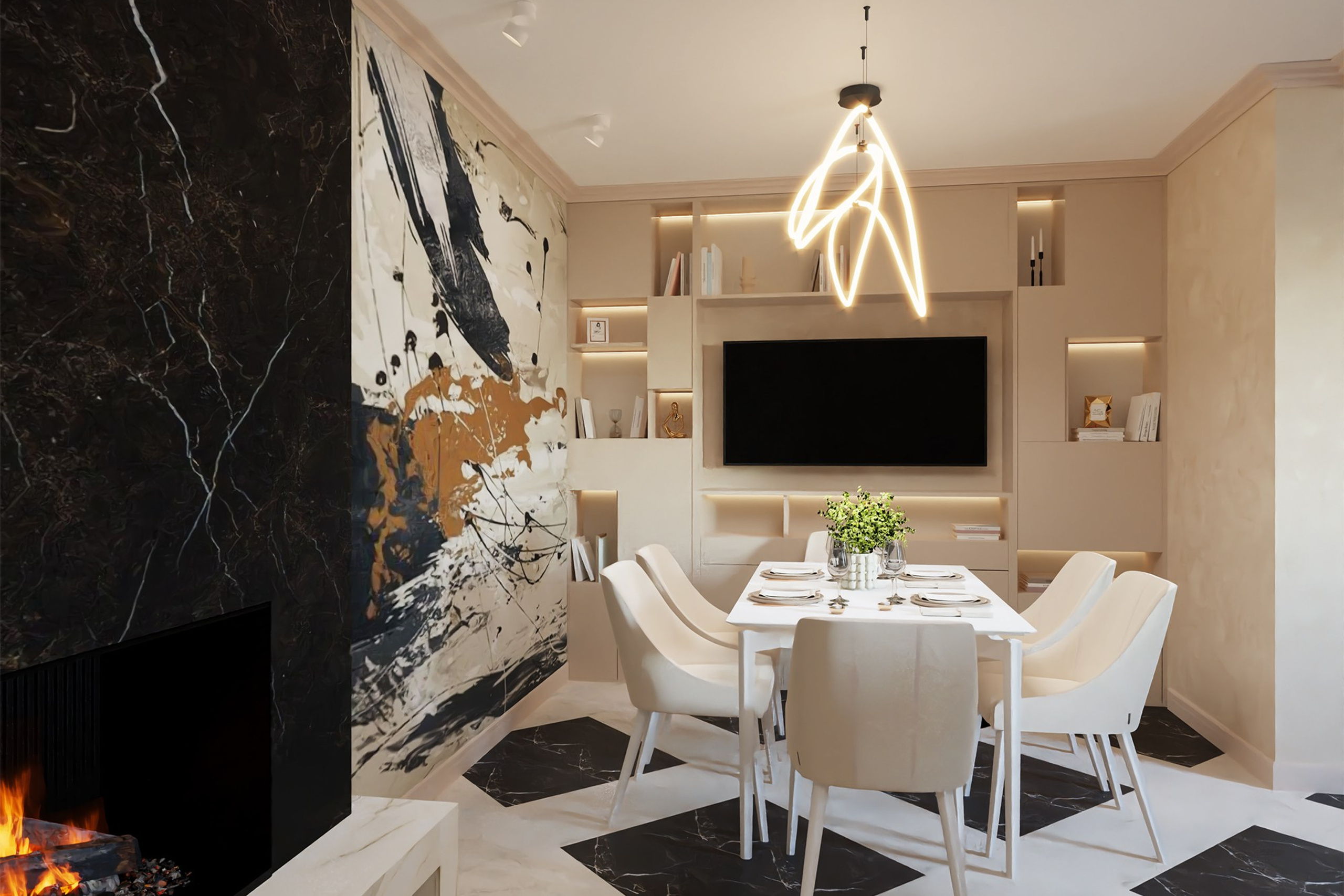 Дизайн интерьера в Крыму в Евпатории. Живу и работаю в Евпатории. Авторский надзор, комплектация, реализация под ключ. 