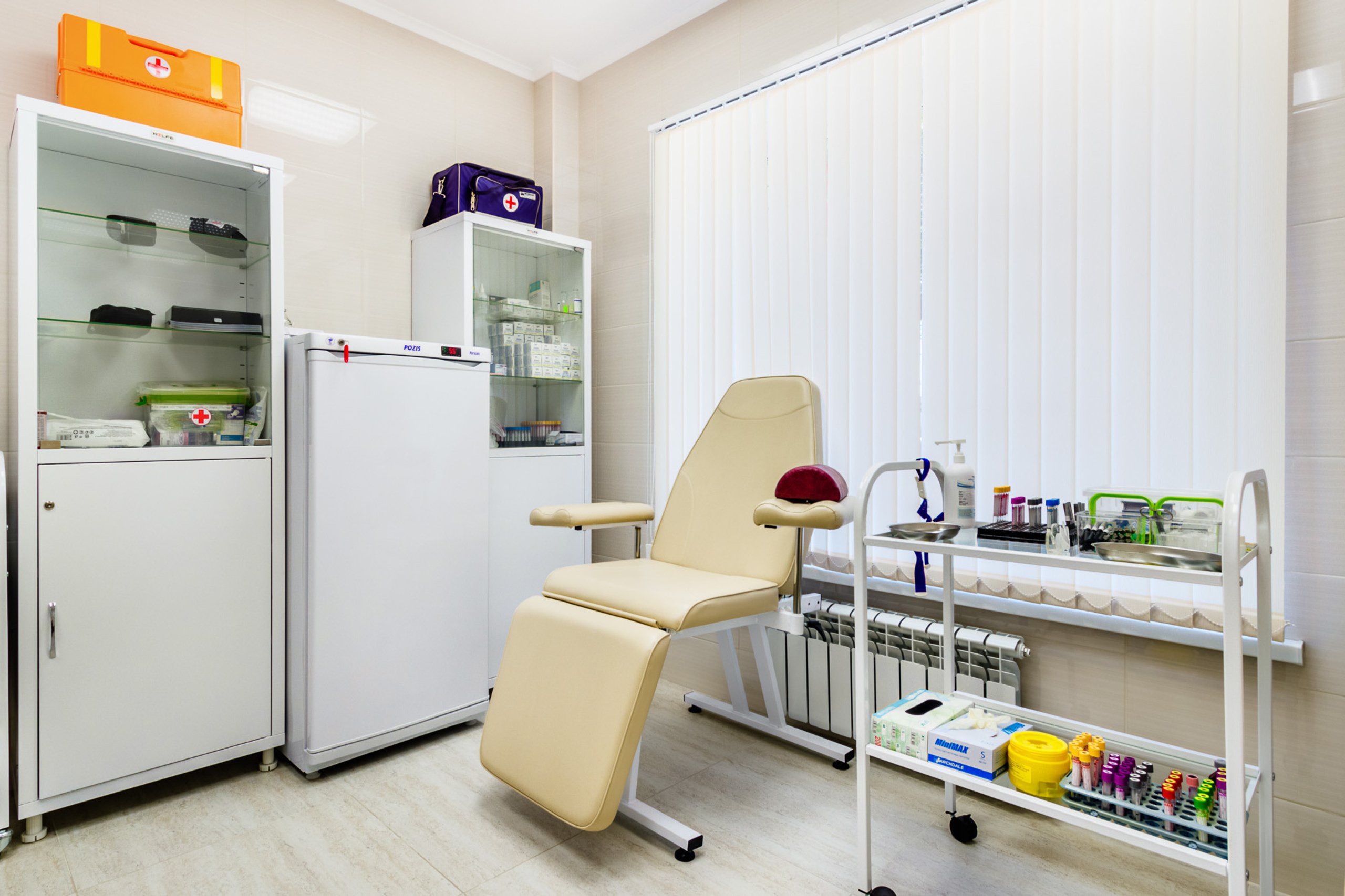 Процедурный кабинет в медицинском учреждении