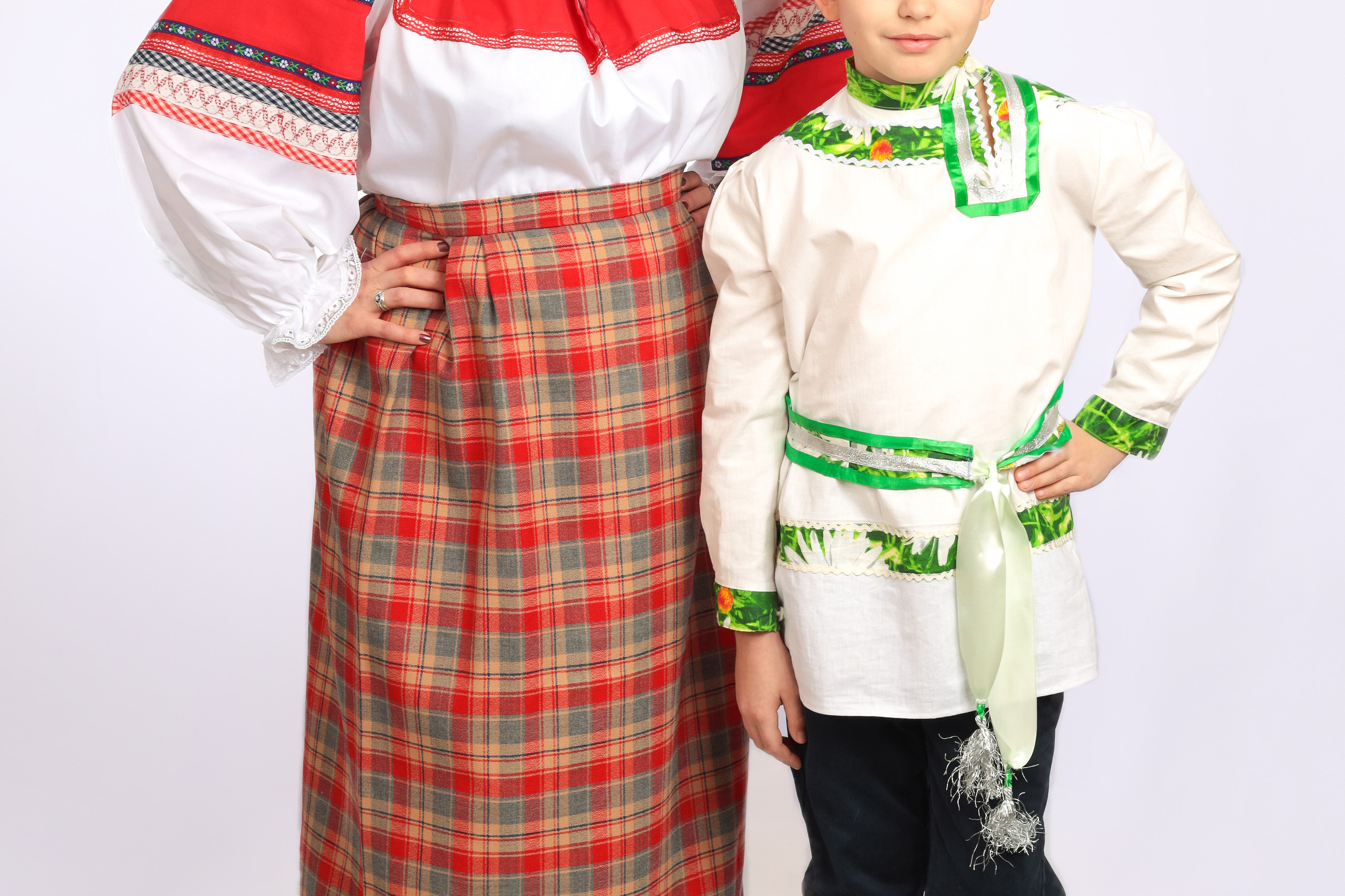 Модельная фотосъека детей и взрослых в дизайнерских нарядах