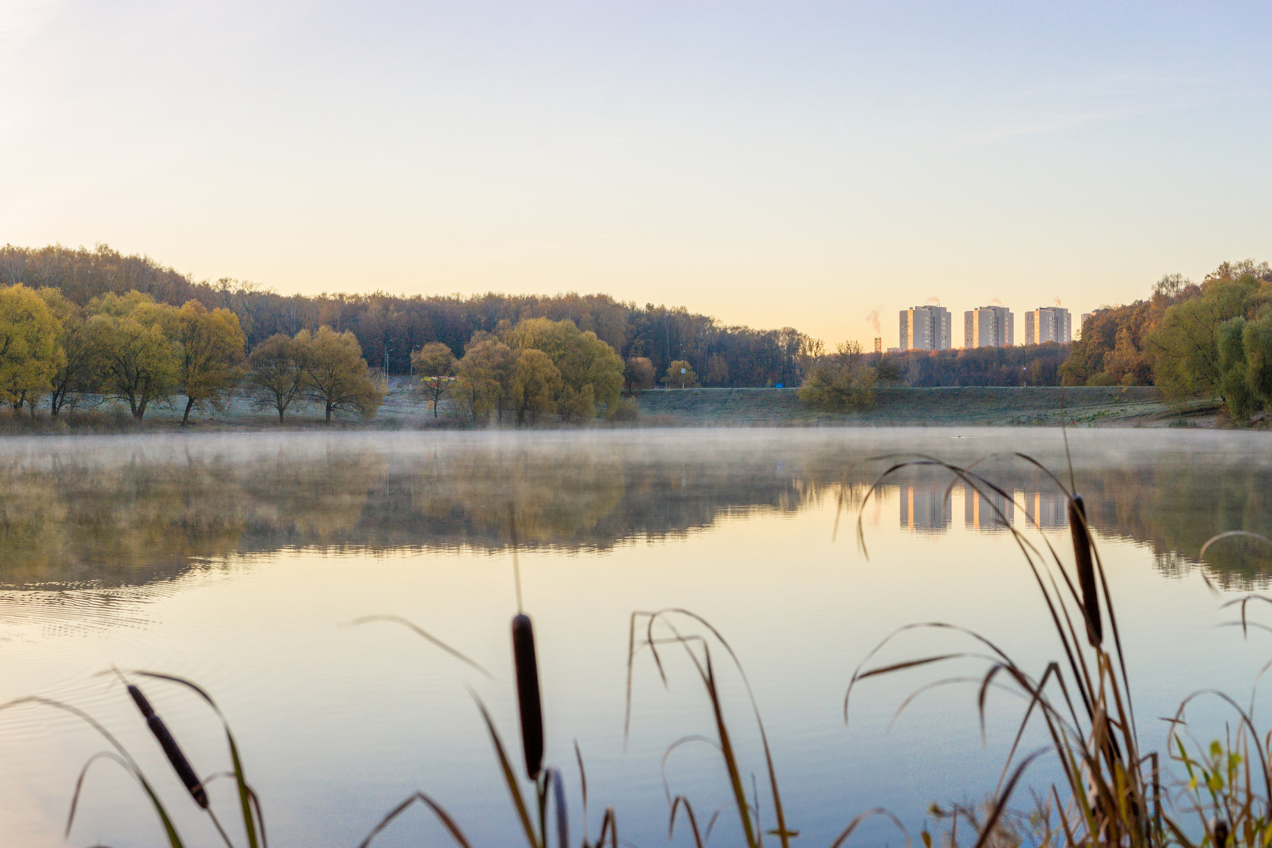 Тульский ЦПКиО им П. П. Белоусова осенью (old SONY NEX-5)