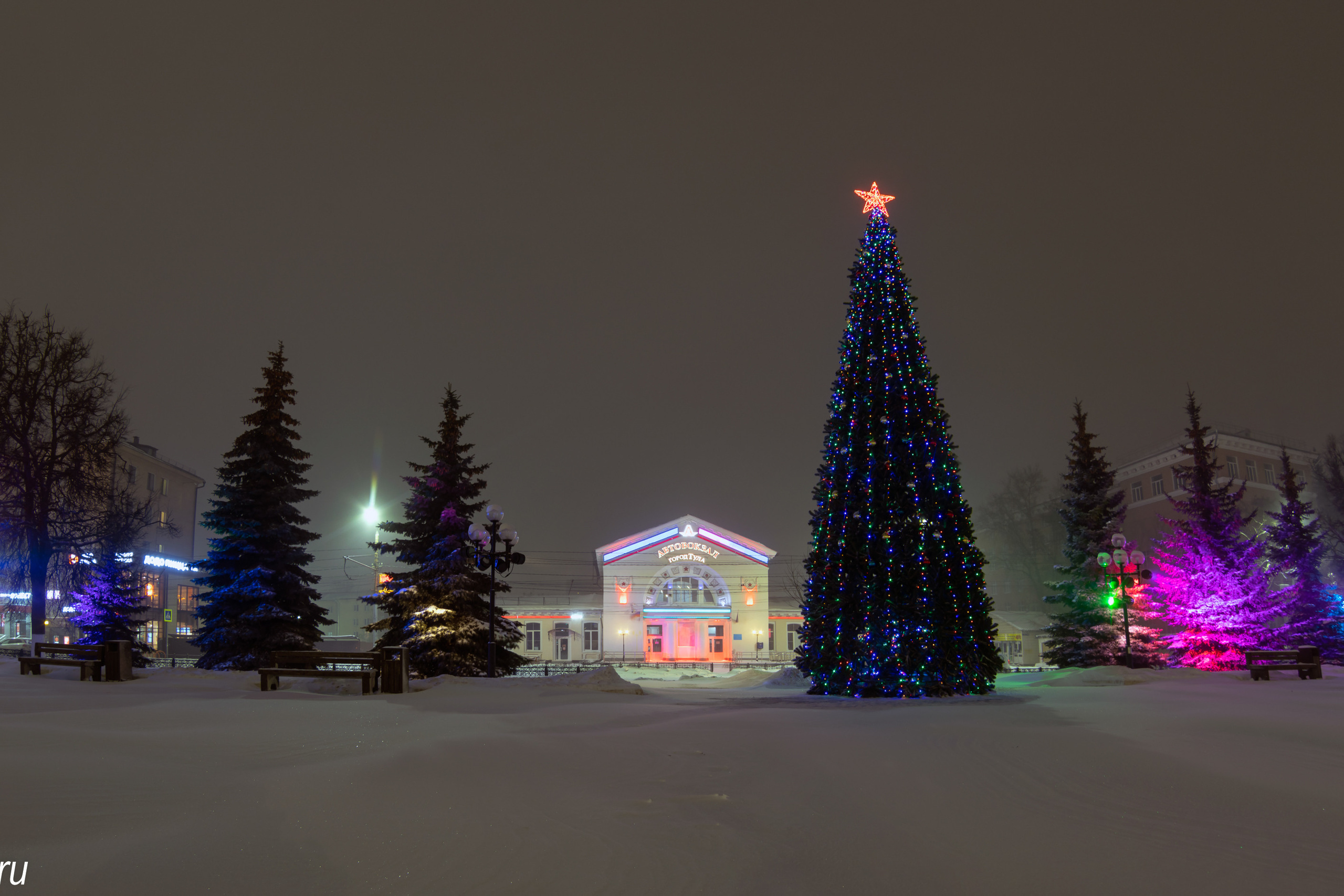 Автовокзал центральный города Тулы
