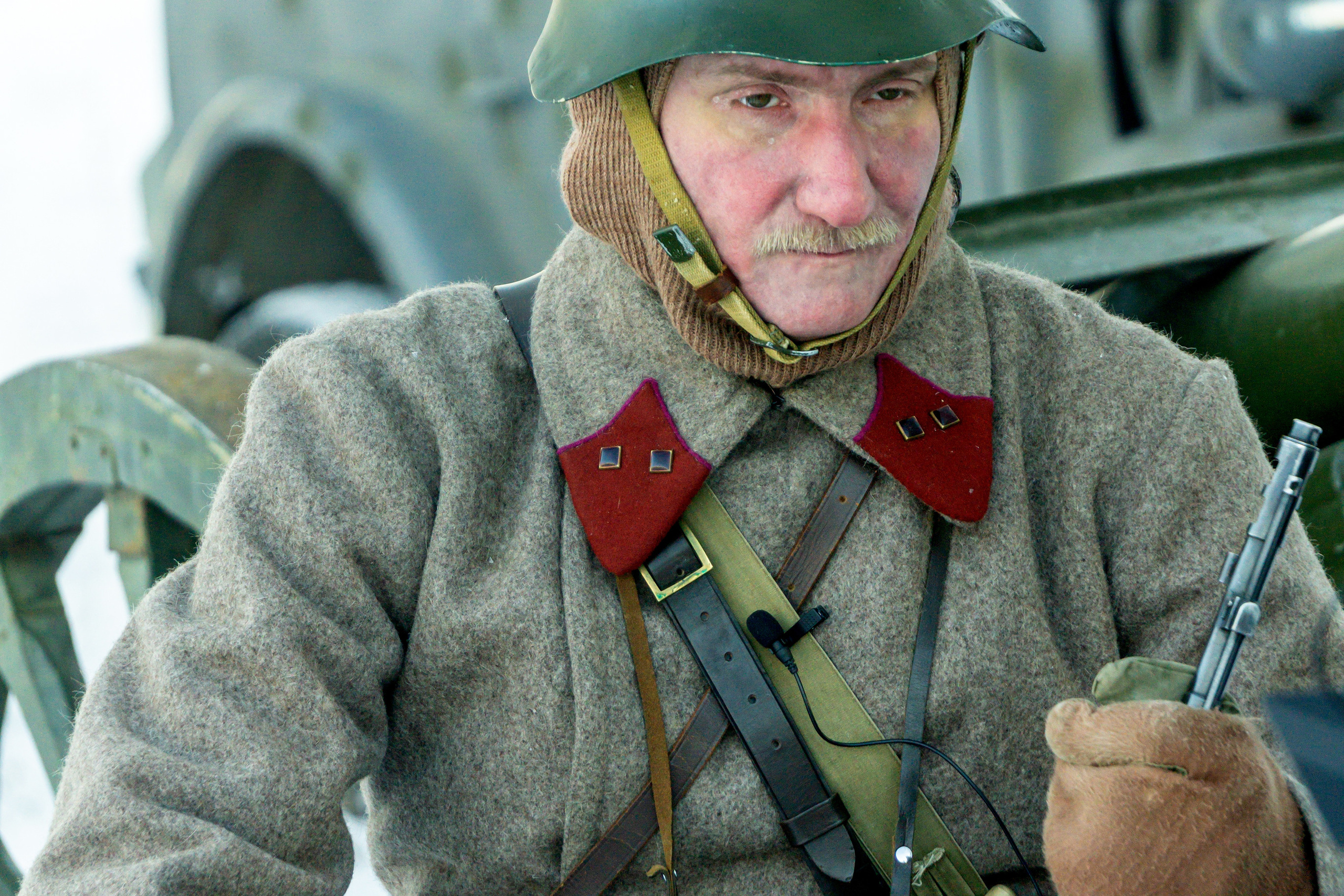 Репортаж. Бои за Венёв. 2021 г. (темрпература за бортом — 31).