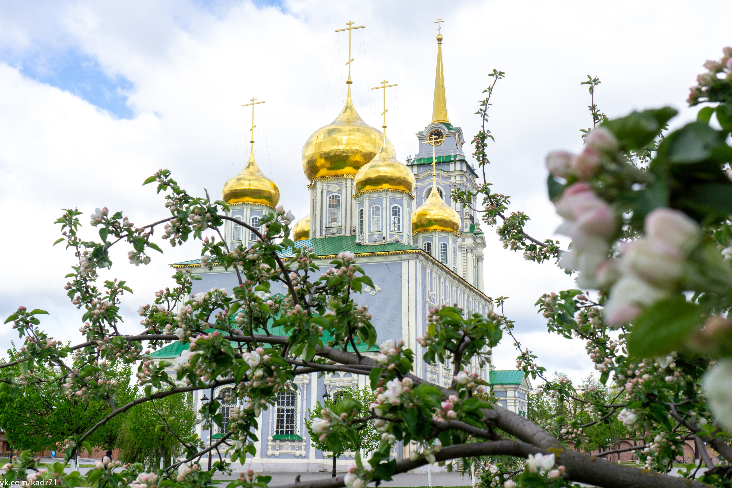 Тульский кремль весной.