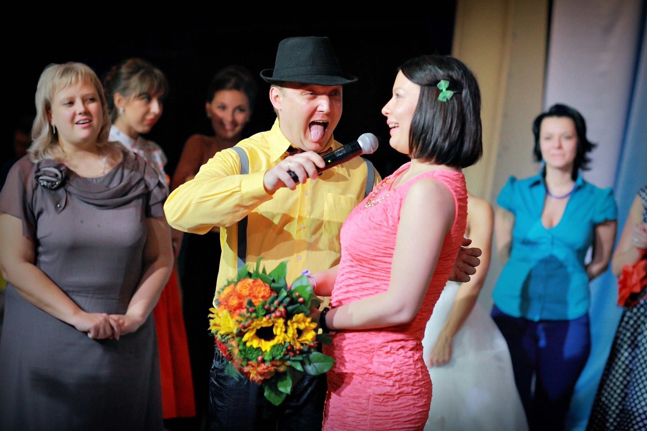 Свадьба стиляг Артема и Светланы. Яхт-клуб "Новый берег" 3 ноября 2012 года.