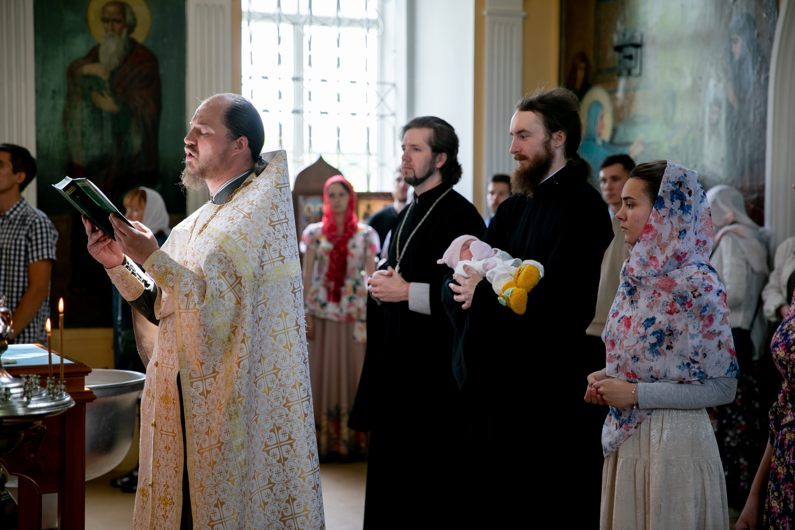 Крещение малышки Храм Спаса на Запрудне