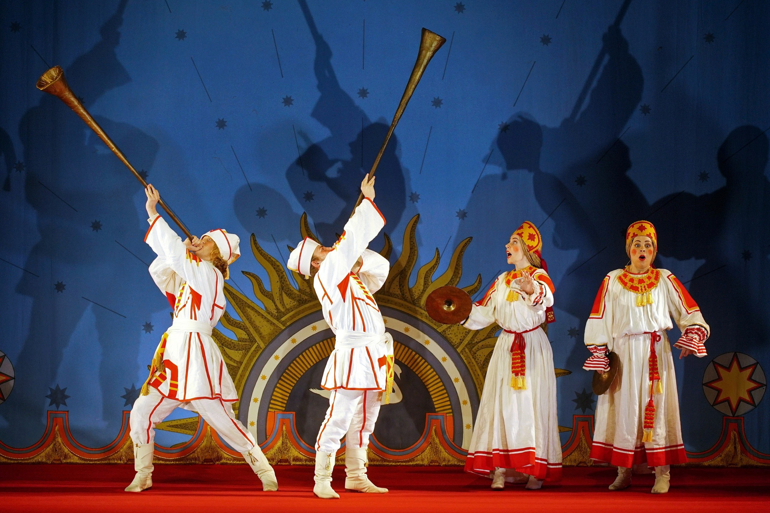 Декорации для оперы «Сказка о царе Салтане» | Театр Зазеркалье. История занавеса. Превращаем идею в технологию