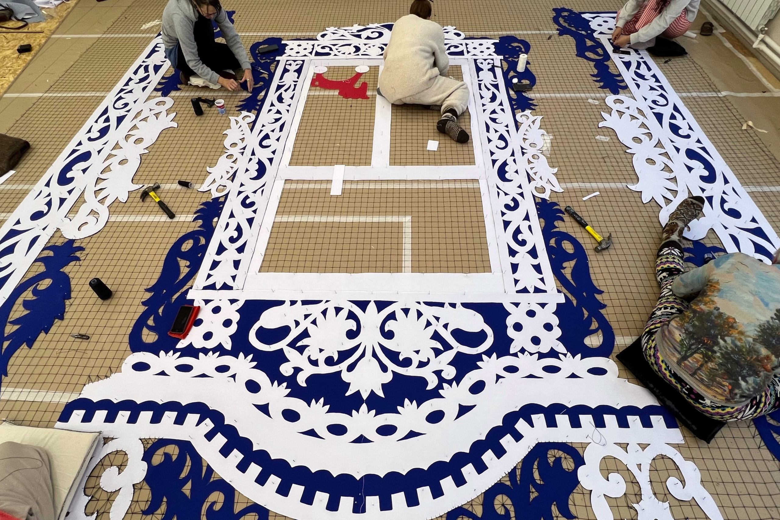 «Летучий корабль» Нижегородский ТЮЗ. История занавеса. Превращаем идею в технологию