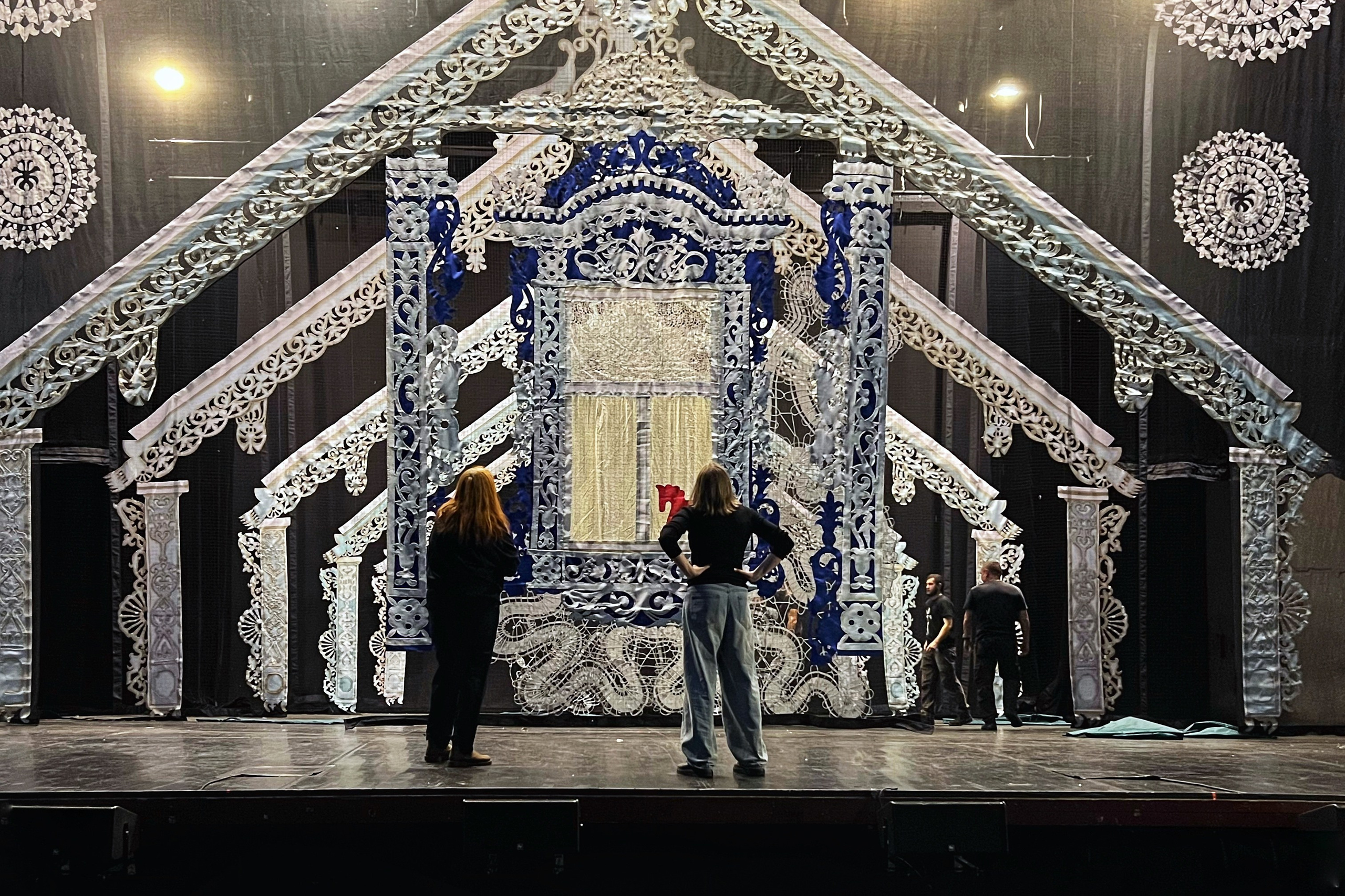 «Летучий корабль» Нижегородский ТЮЗ. История занавеса. Превращаем идею в технологию