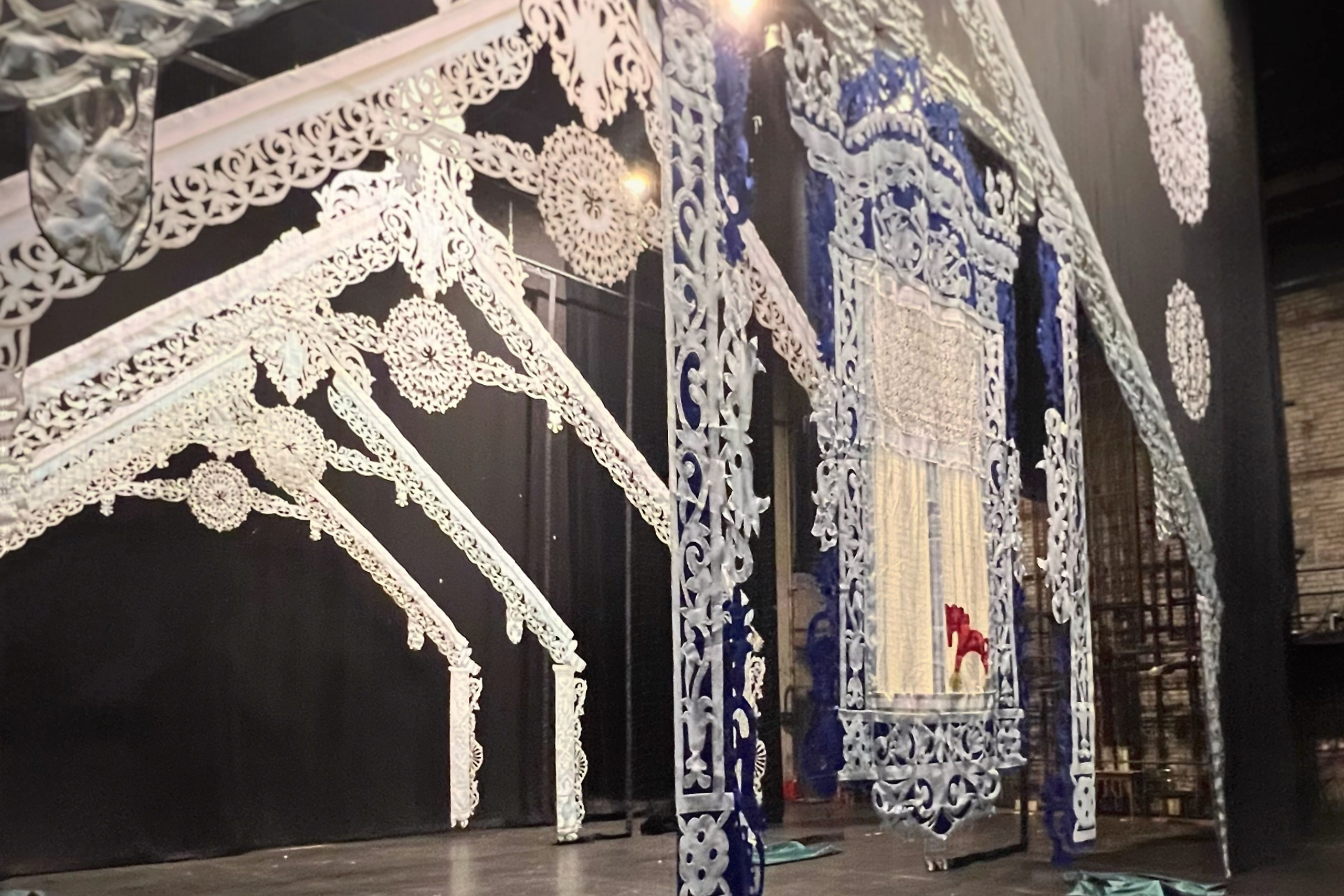 «Летучий корабль» Нижегородский ТЮЗ. История занавеса. Превращаем идею в технологию