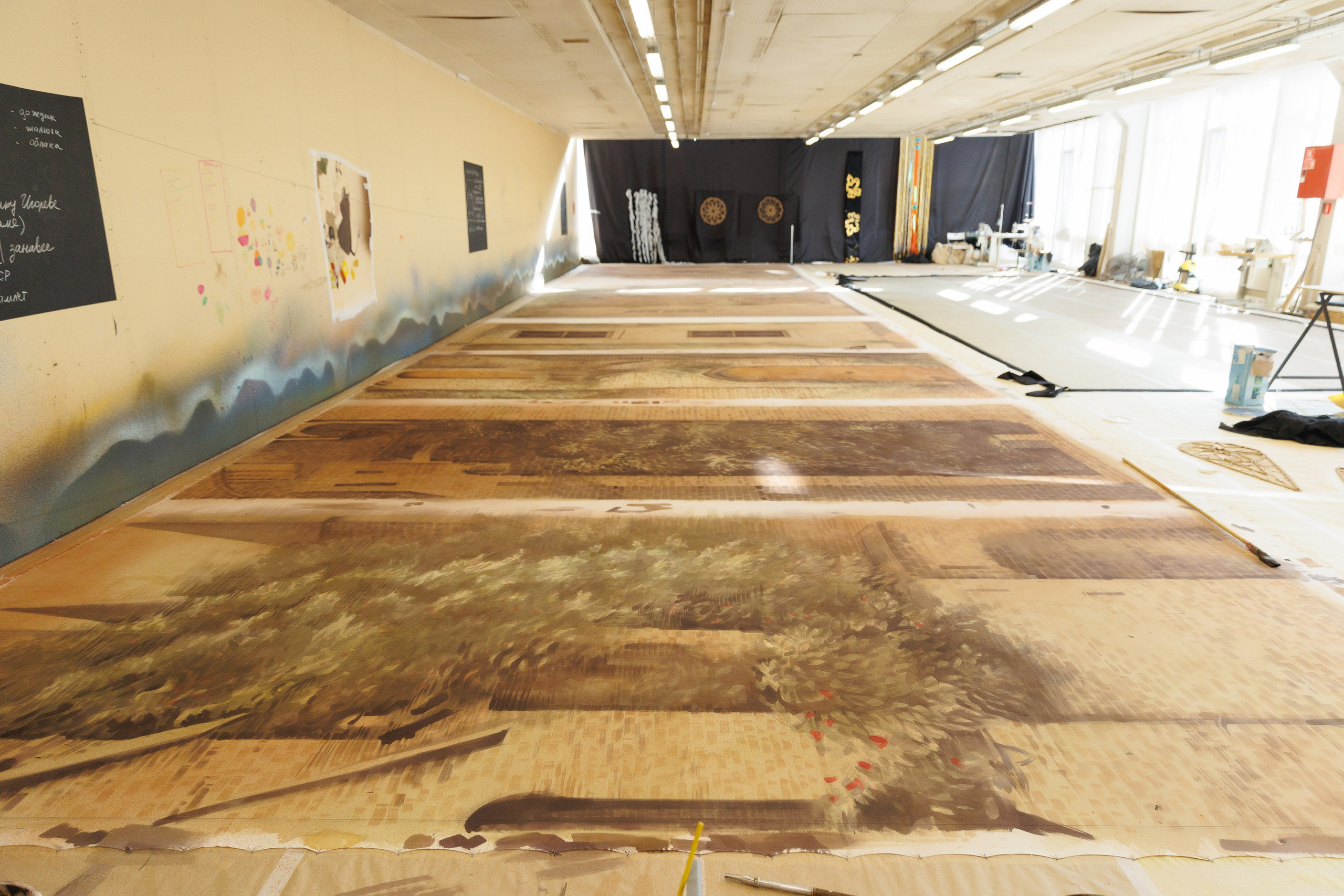 «Буратино» фильм 2026. История занавеса. Превращаем идею в технологию