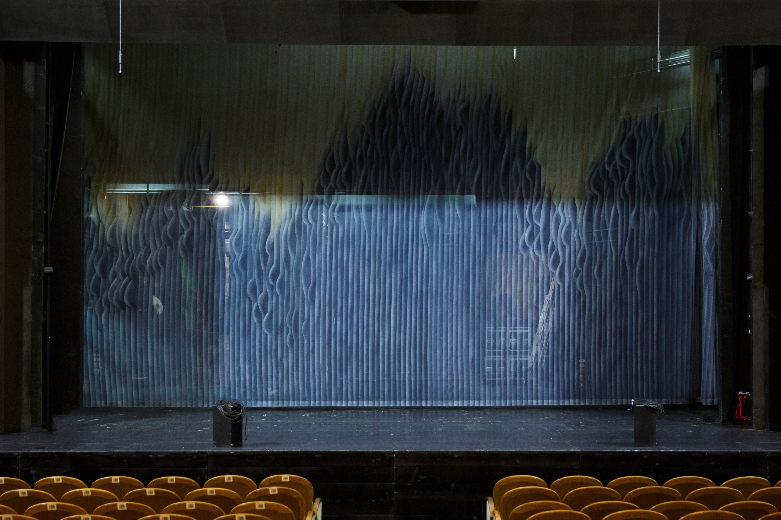 Декорации для оперы «Мадам Баттерфляй» | Геликон Опера. История занавеса. Превращаем идею в технологию