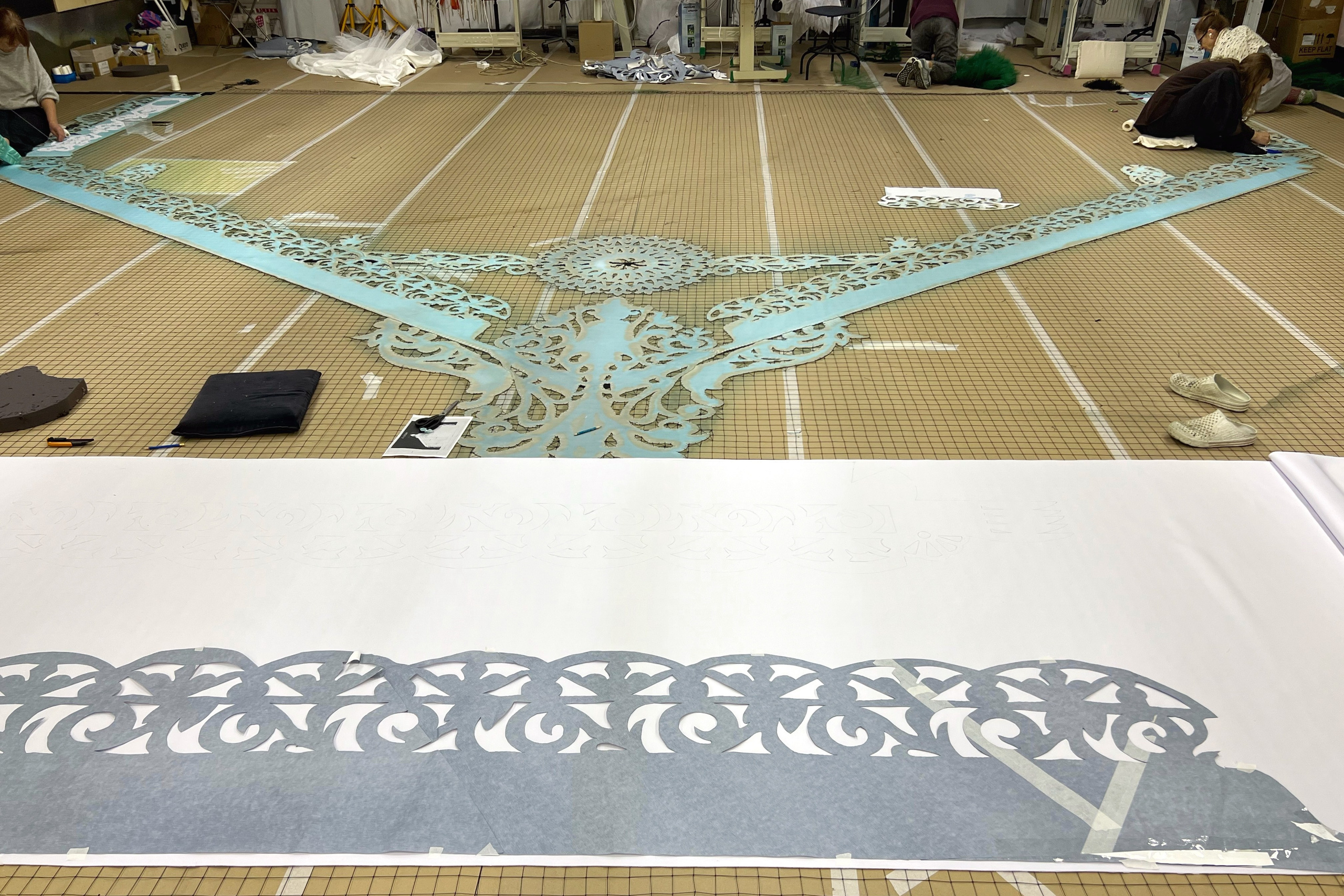 «Летучий корабль» Нижегородский ТЮЗ. История занавеса. Превращаем идею в технологию