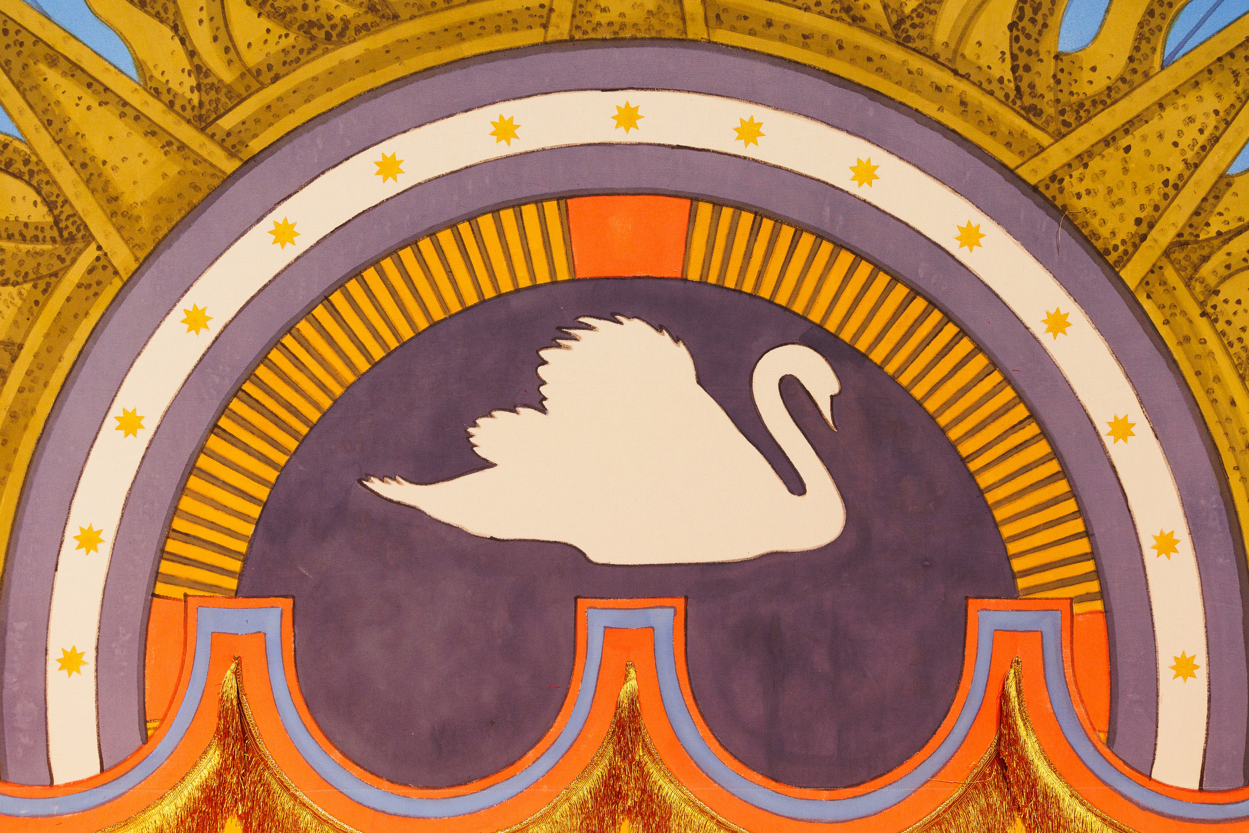 Декорации для оперы «Сказка о царе Салтане» | Театр Зазеркалье. История занавеса. Превращаем идею в технологию