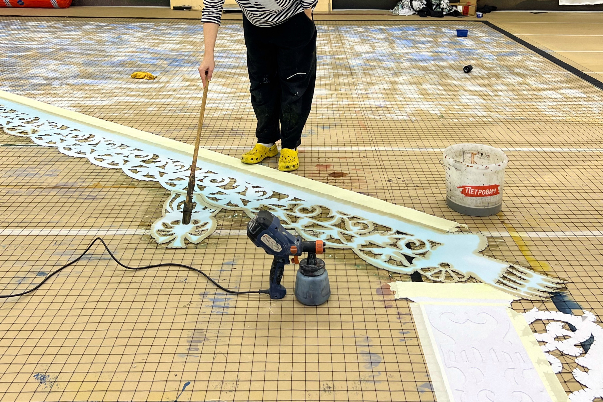 «Летучий корабль» Нижегородский ТЮЗ. История занавеса. Превращаем идею в технологию