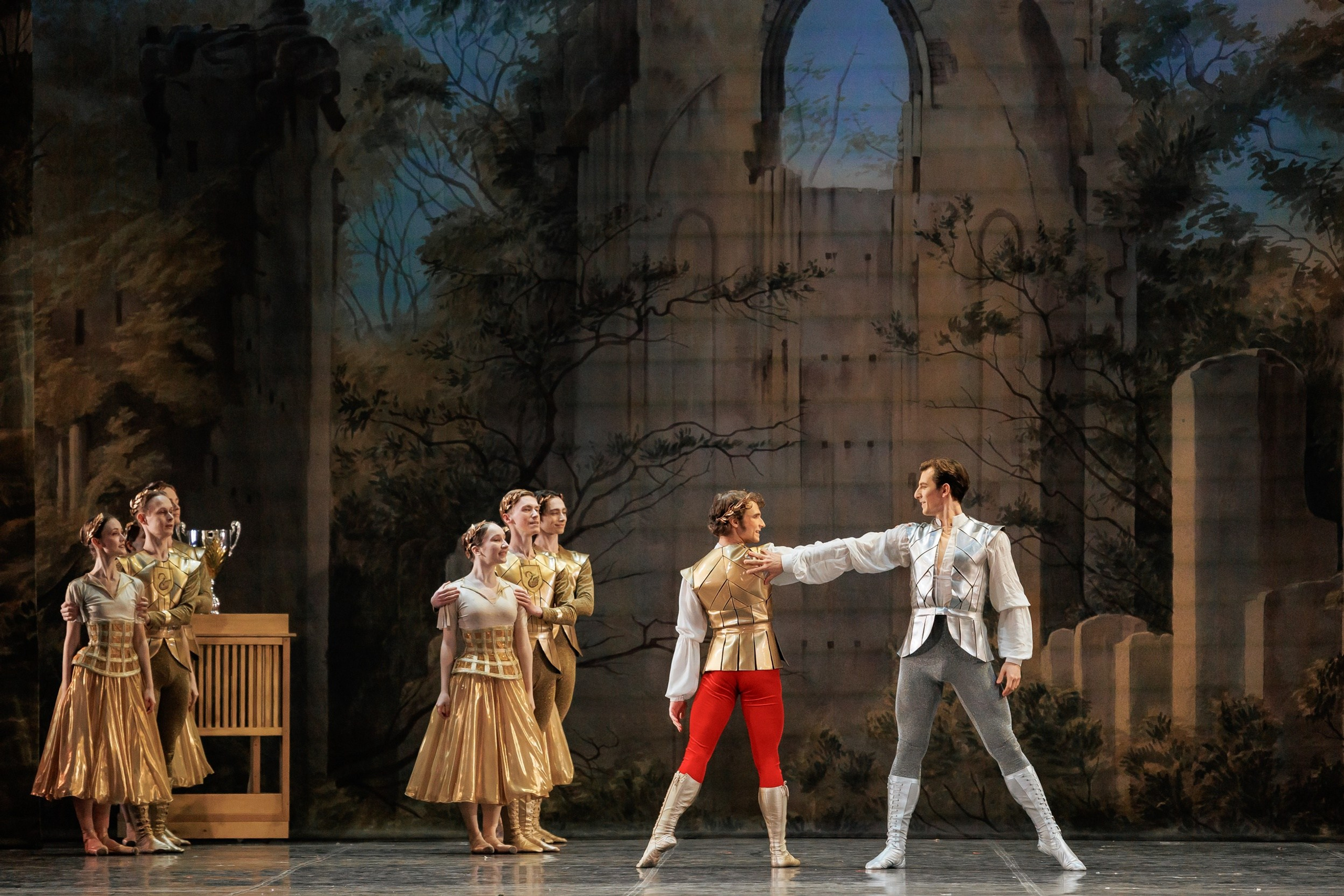 Лебединое озеро. Нижегородского театра оперы и балета им. А. С. Пушкина. История занавеса. Превращаем идею в технологию