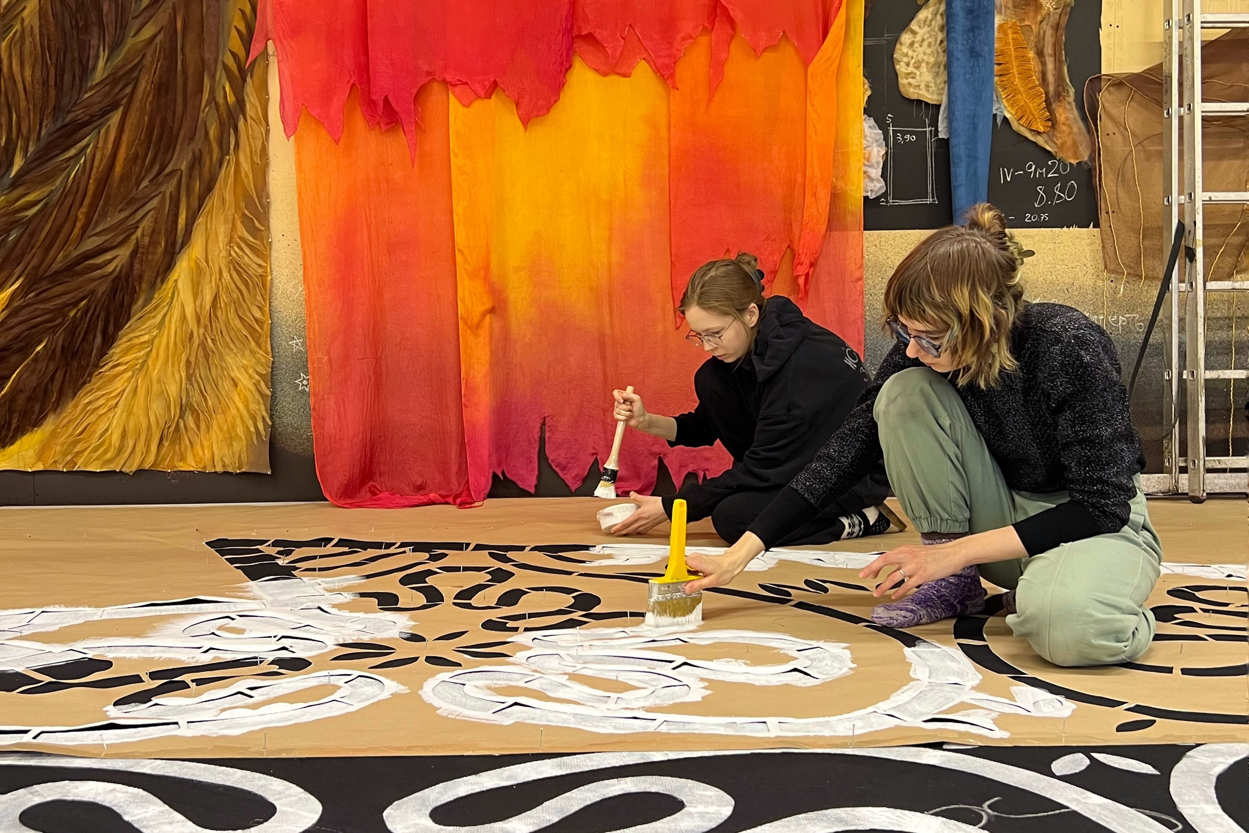 «Летучий корабль» Нижегородский ТЮЗ. История занавеса. Превращаем идею в технологию