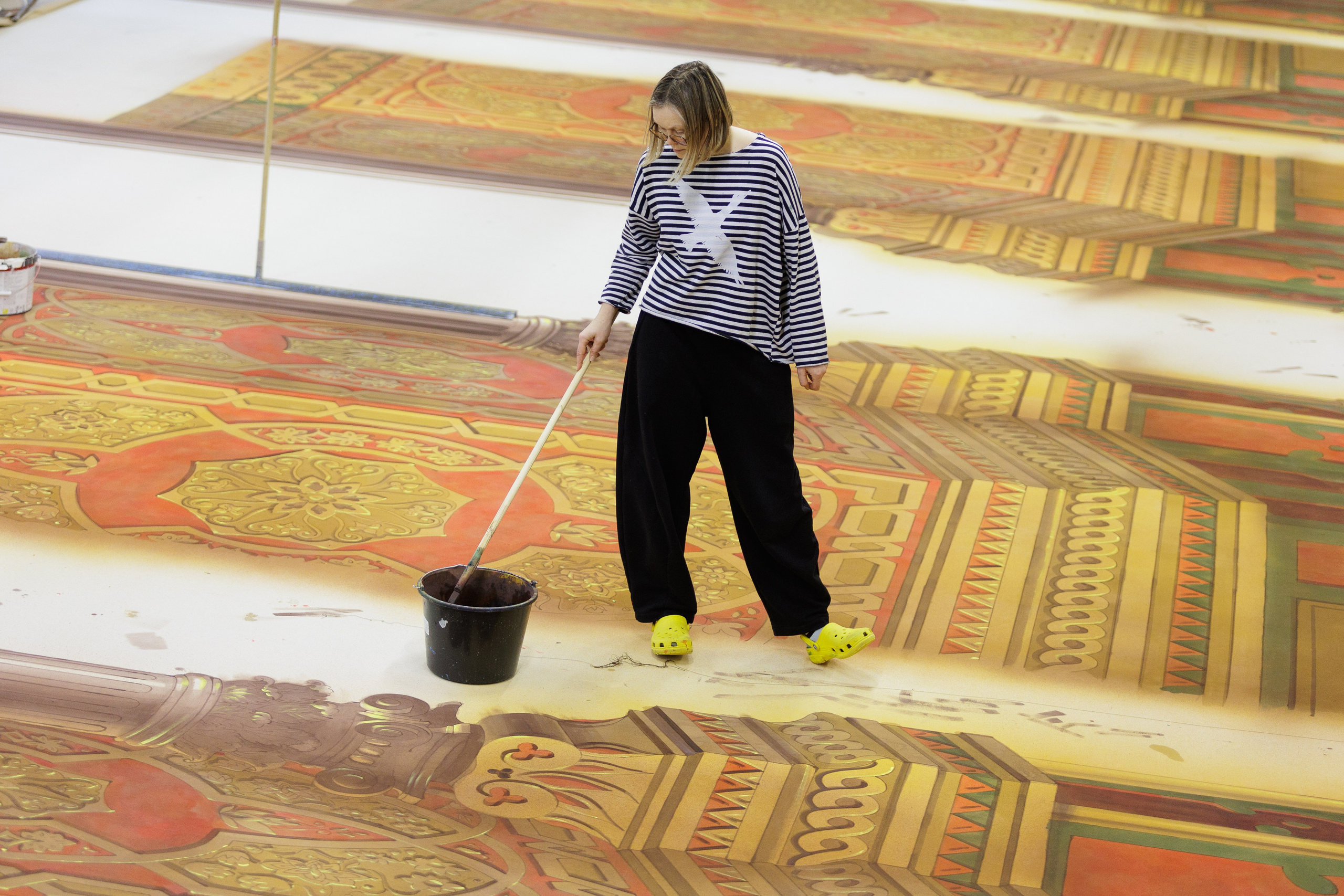 Художественная роспись тканей для сцены. История занавеса. Превращаем идею в технологию