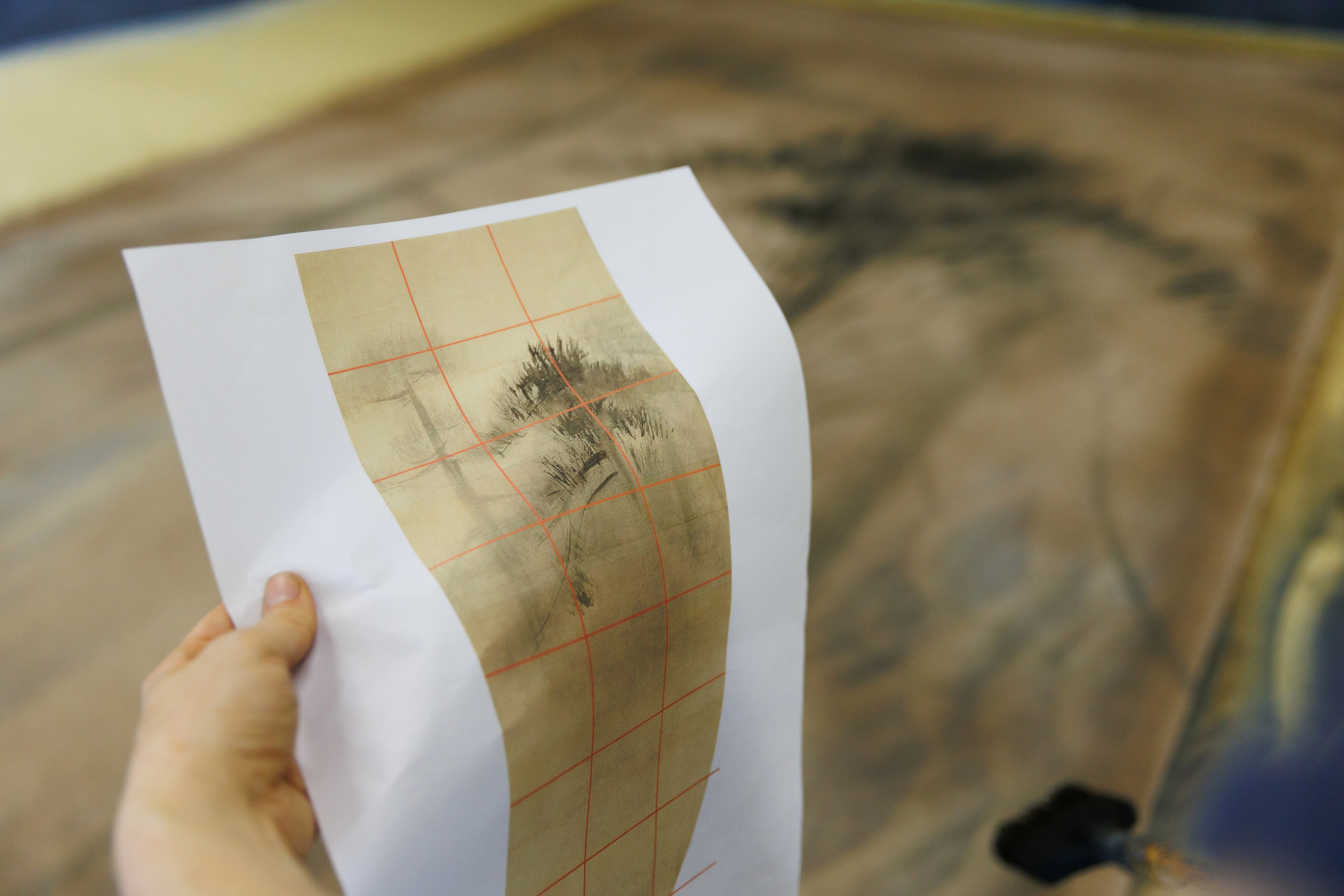 Декорации для оперы «Мадам Баттерфляй» | Геликон Опера. История занавеса. Превращаем идею в технологию