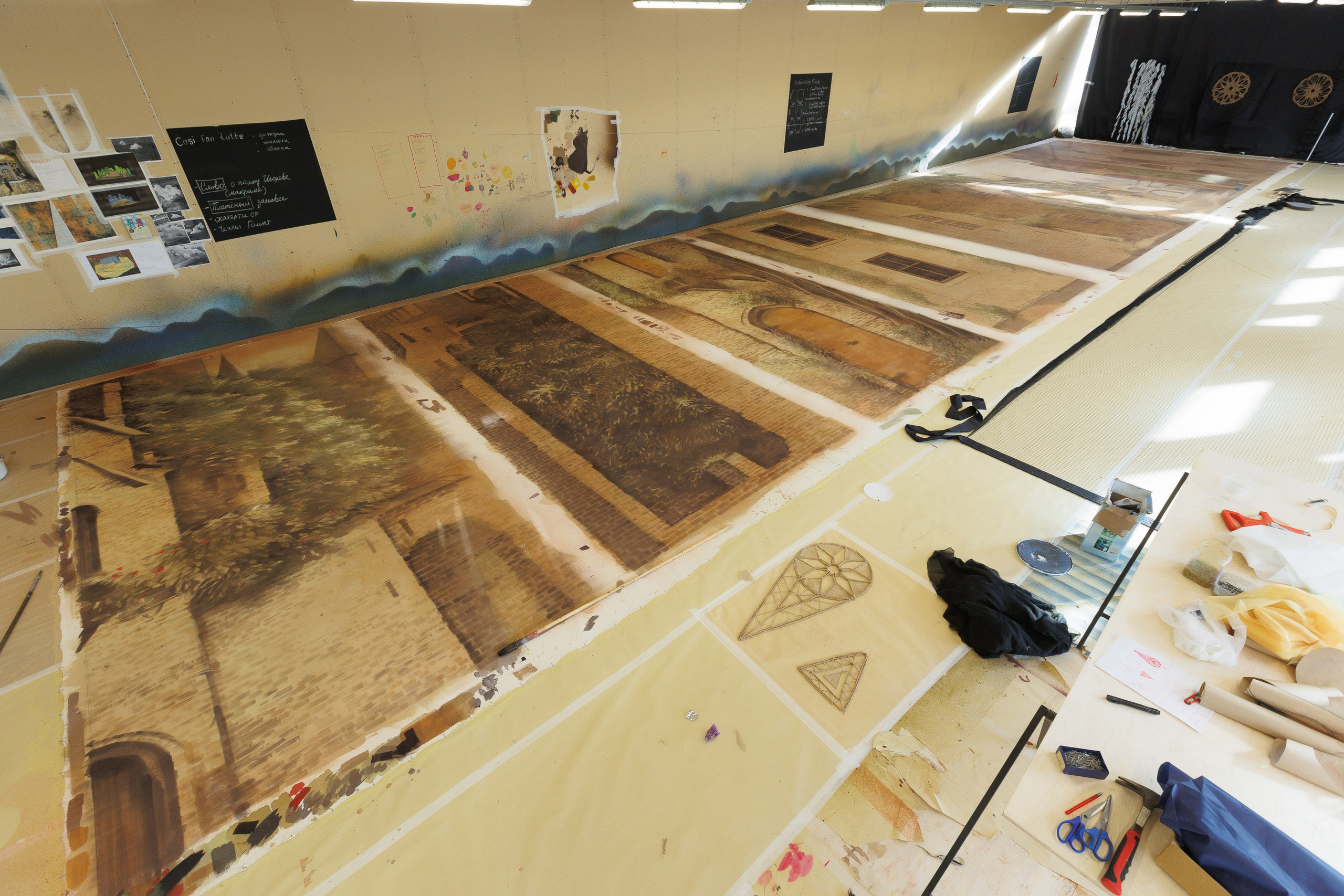 «Буратино» фильм 2026. История занавеса. Превращаем идею в технологию