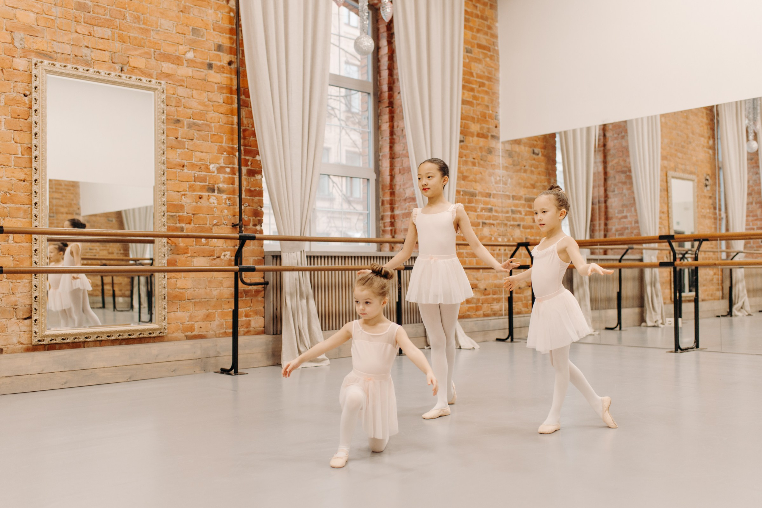 Съёмка для детской школы балета