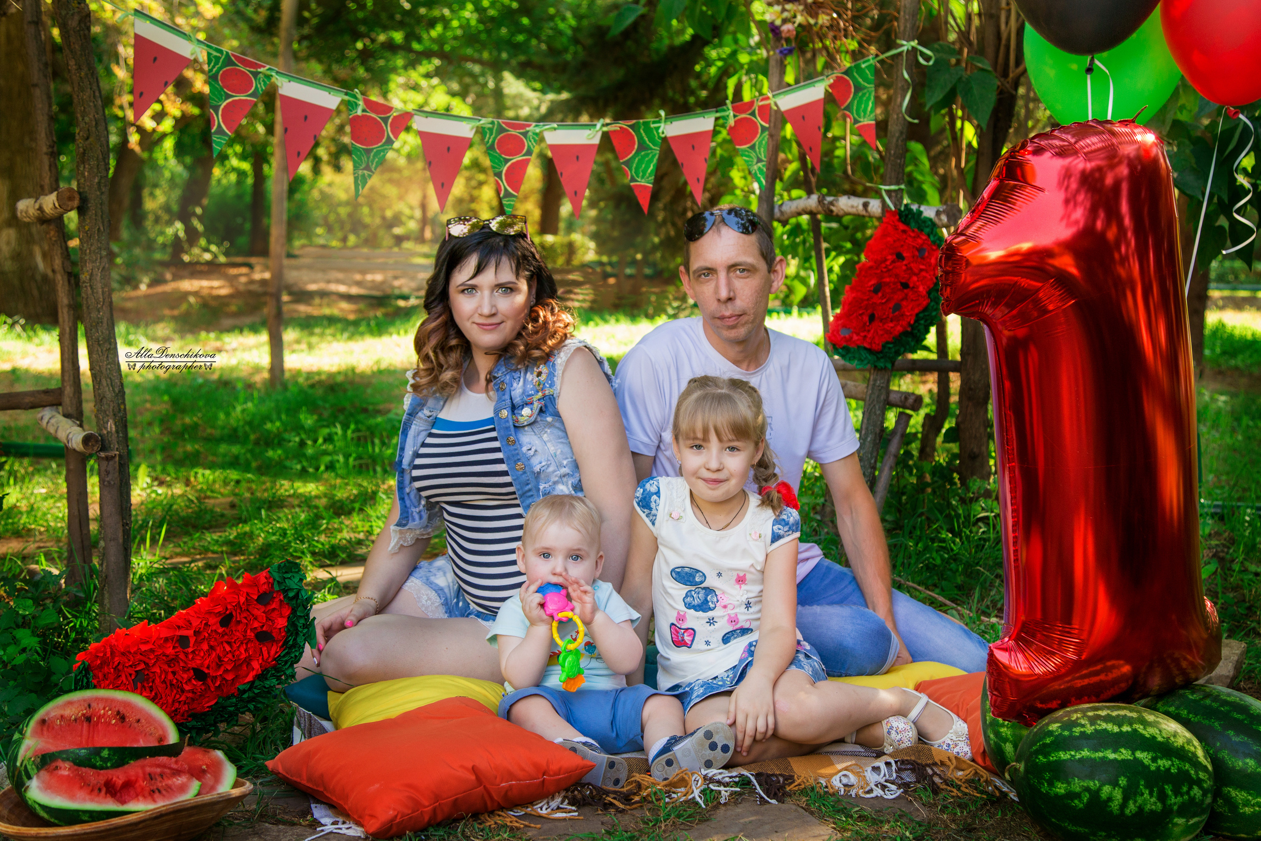 Семейная фотосессия.