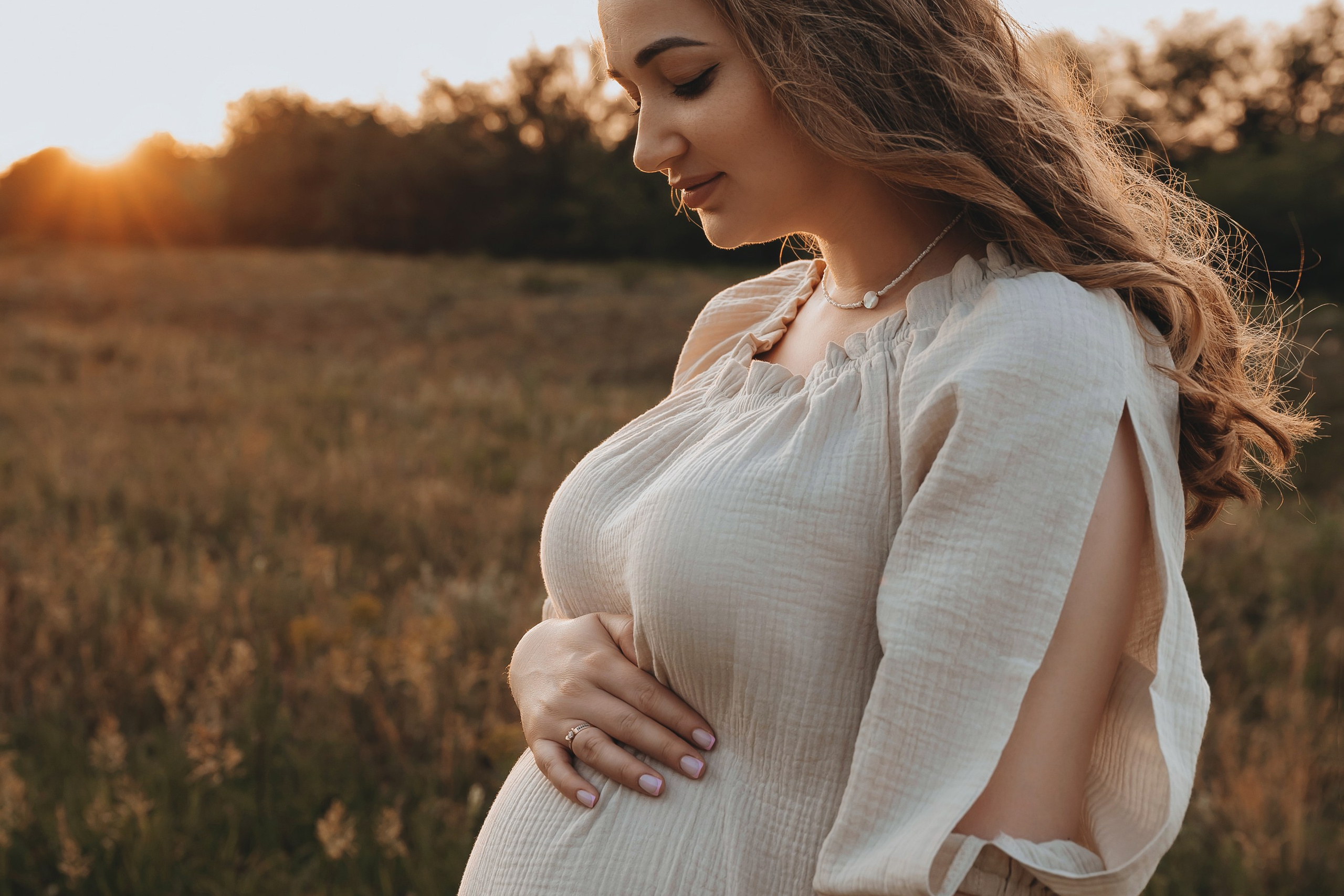 Фотосессия семейной прогулки