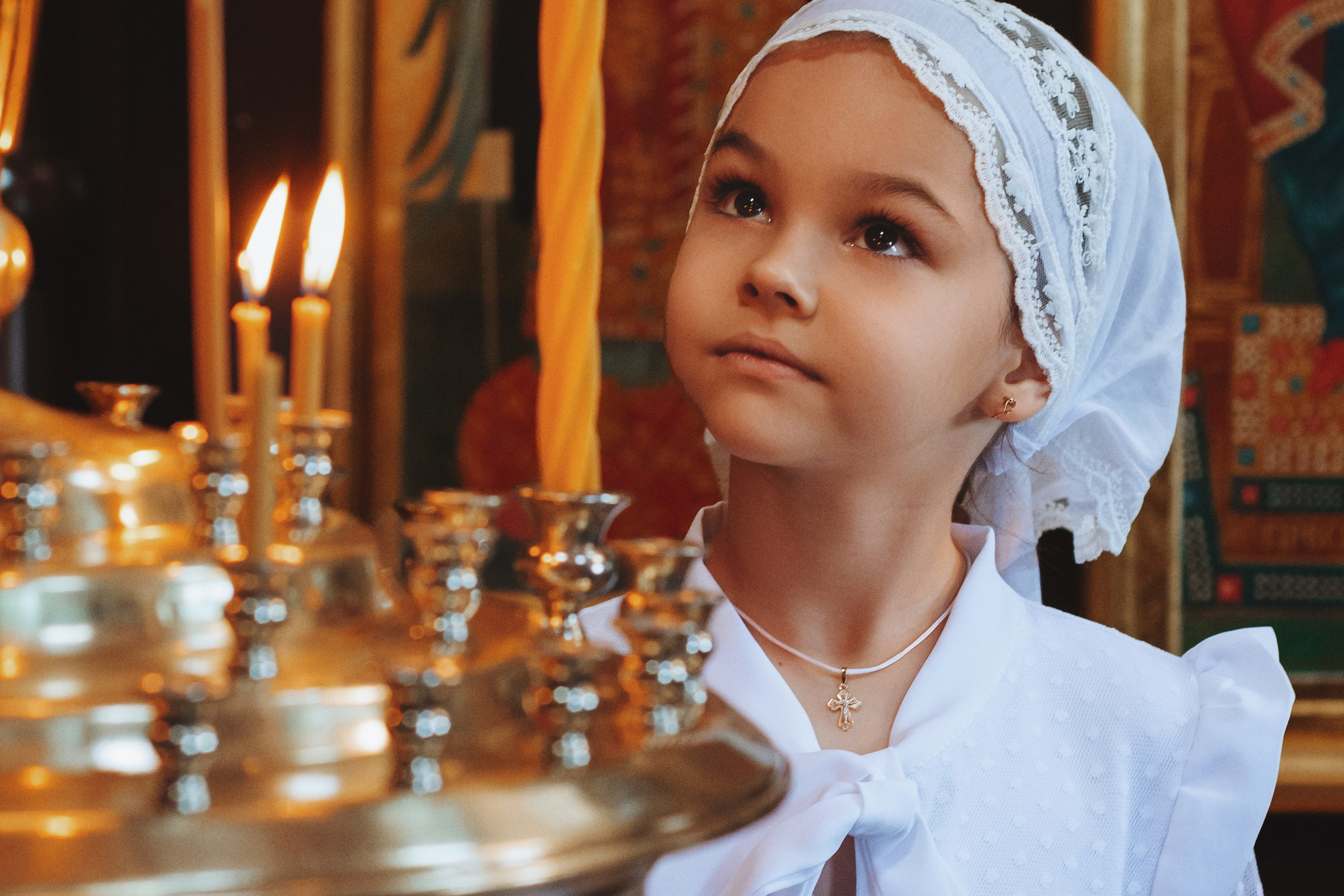 Фотосессия крещения Елизаветы