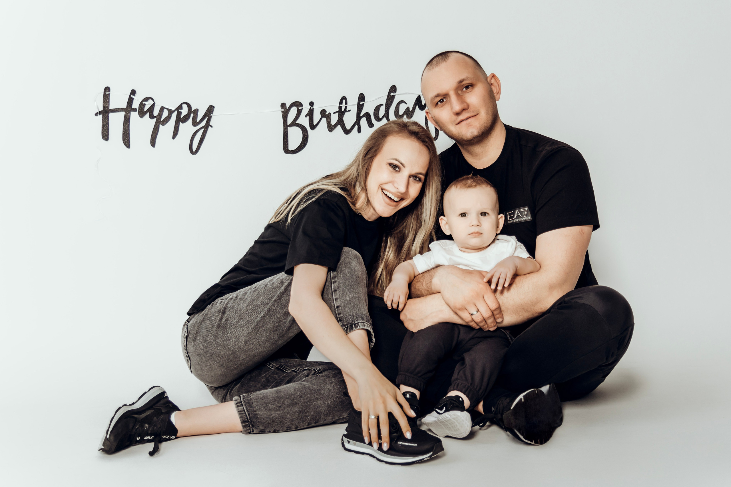 Годик Ростиславу в стиле «минимализм»