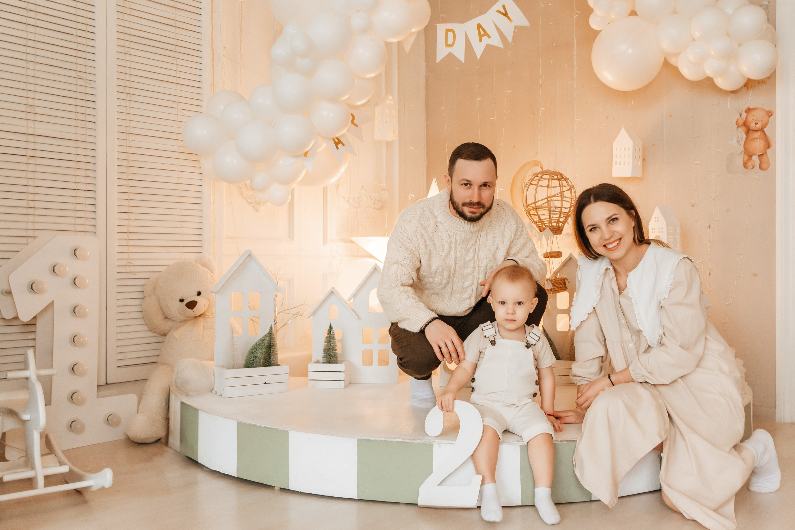 Фотосессия дня Рождения в студии