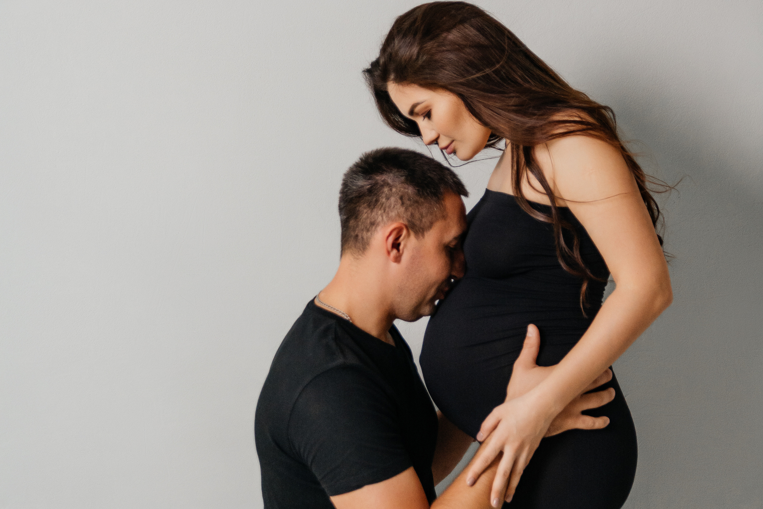 Беременность Катя с семьей