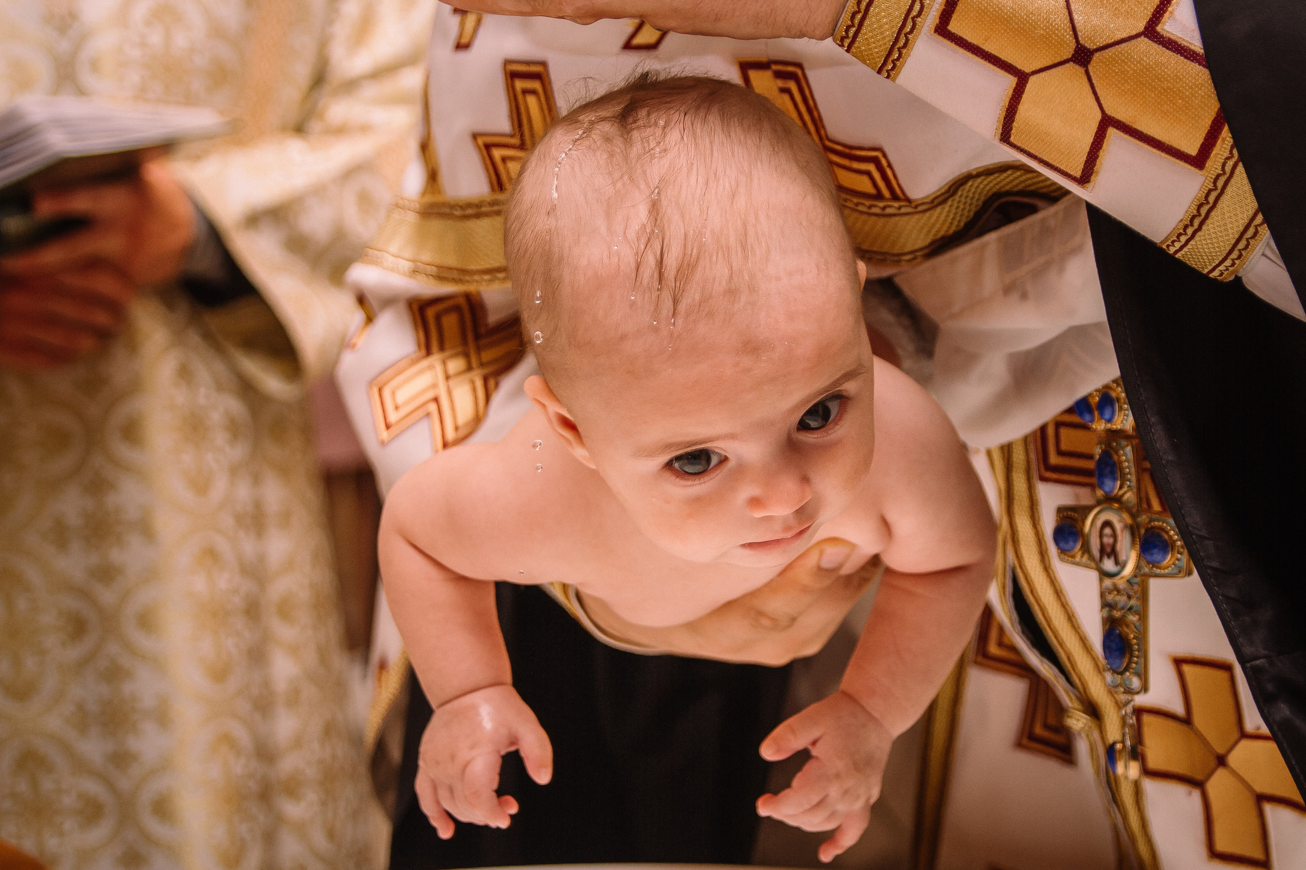 Съемка крещения Варвары