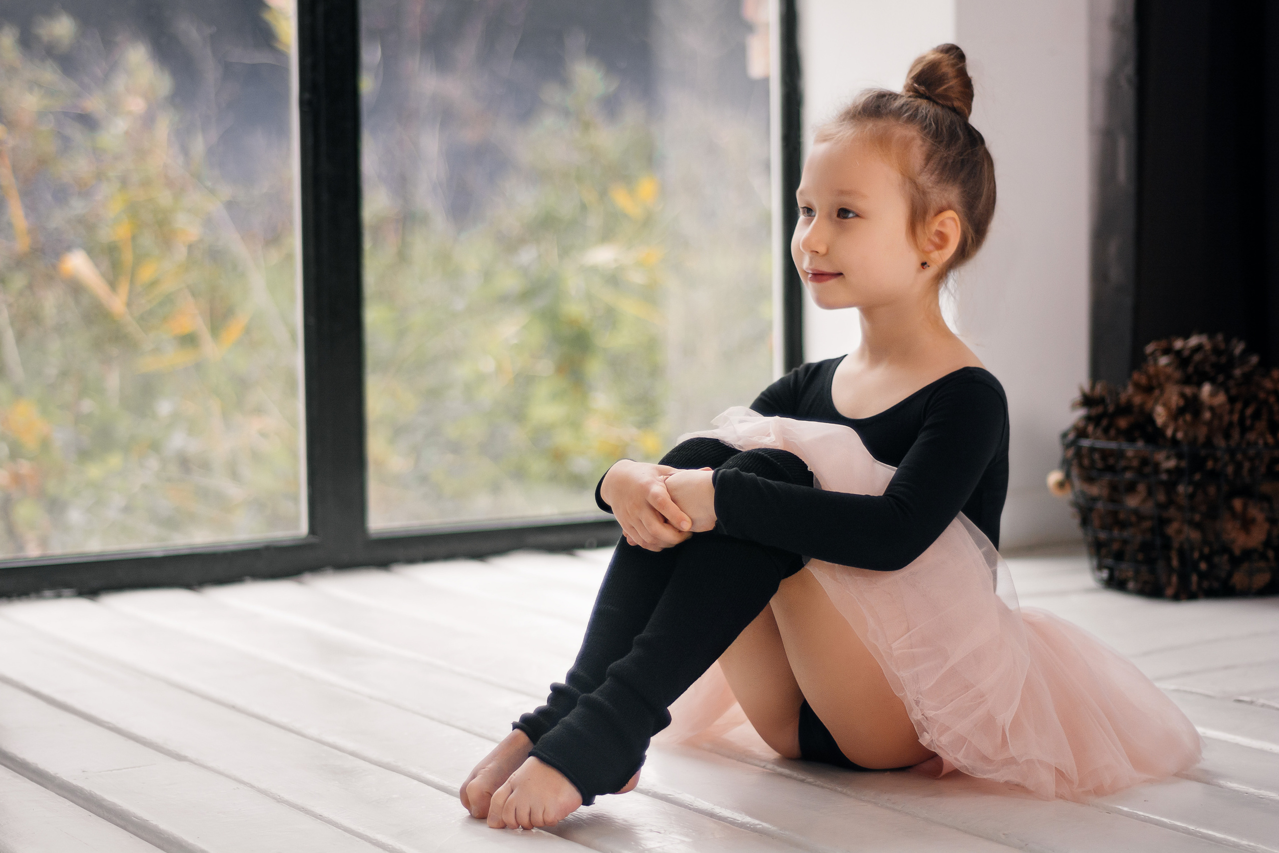 Детская фотосессия Маленькая балерина