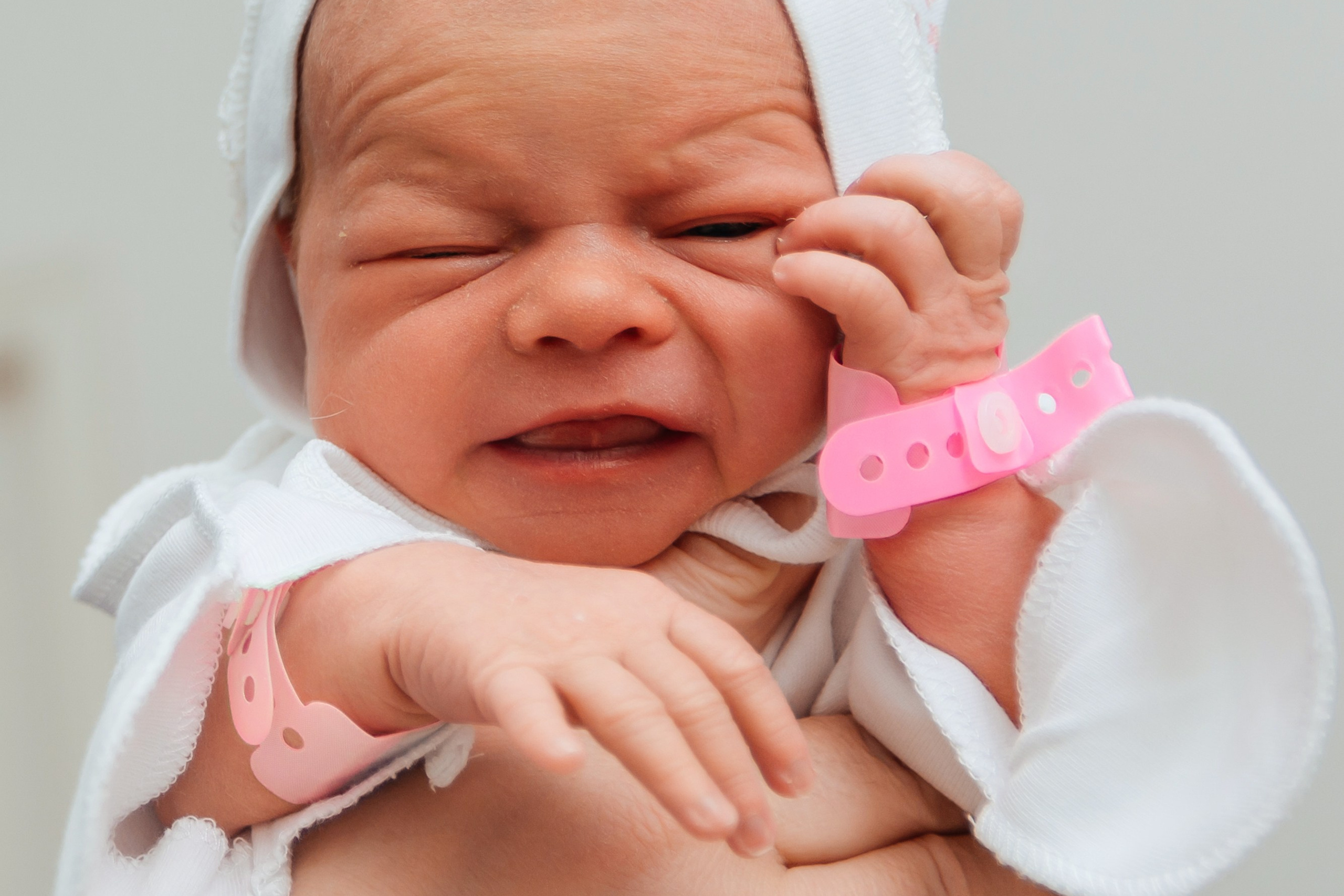 Фотосессия выписки из роддома