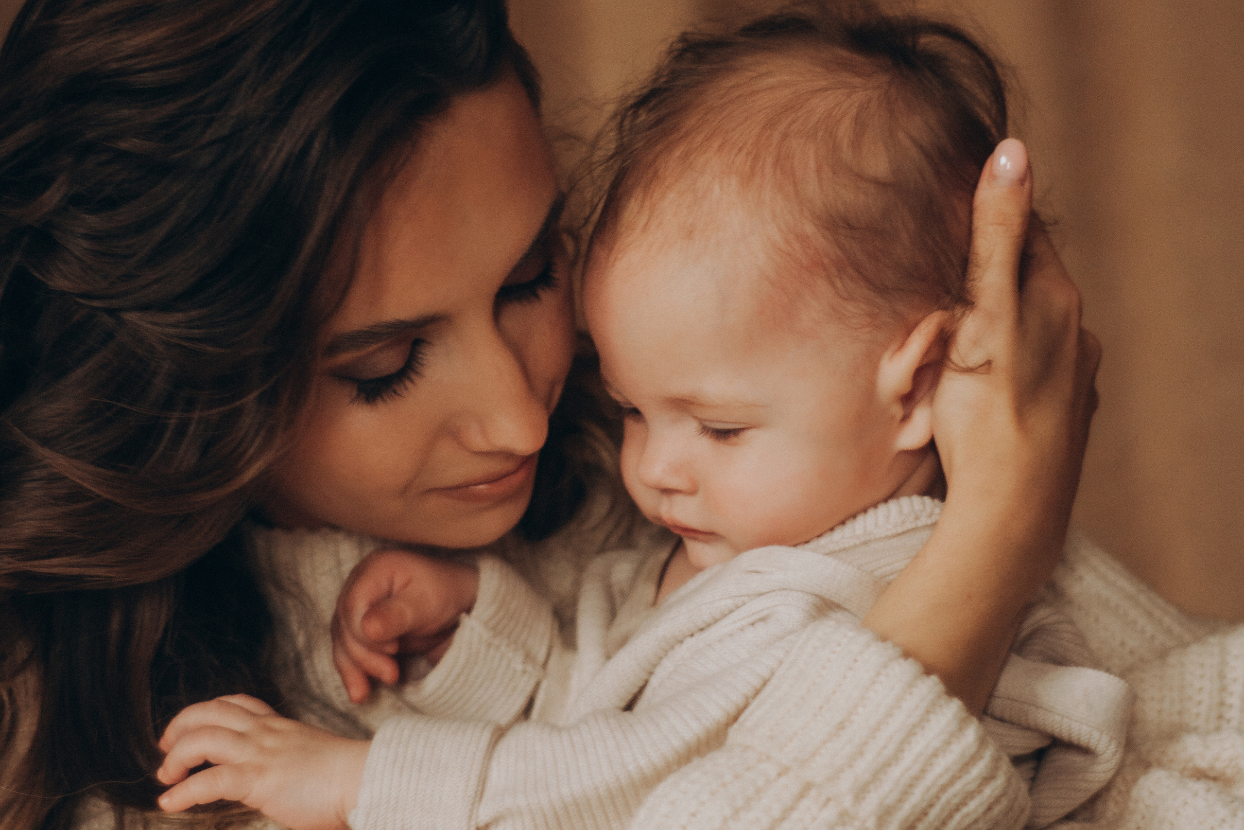 Вика и Алекс, фотосессия мама и ребенок