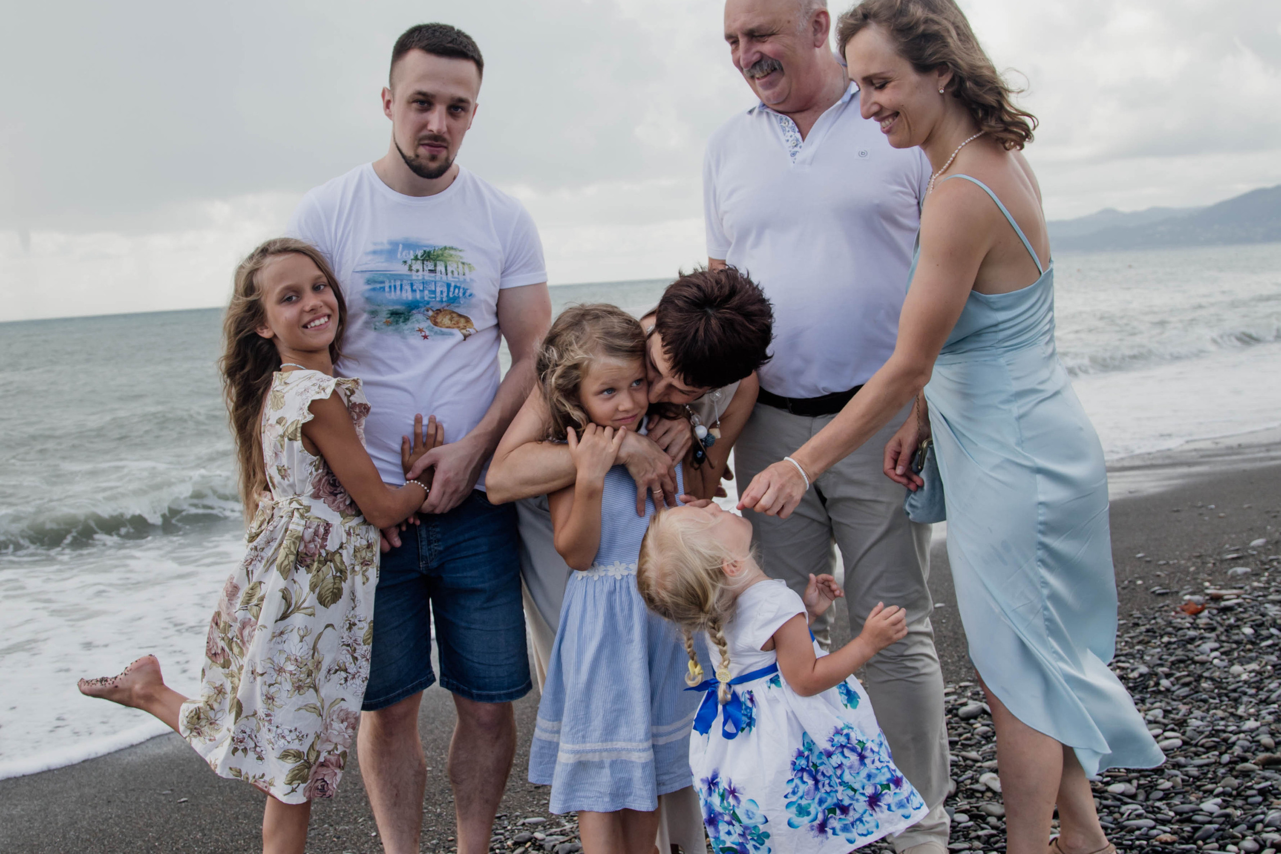 Юлия с семьей