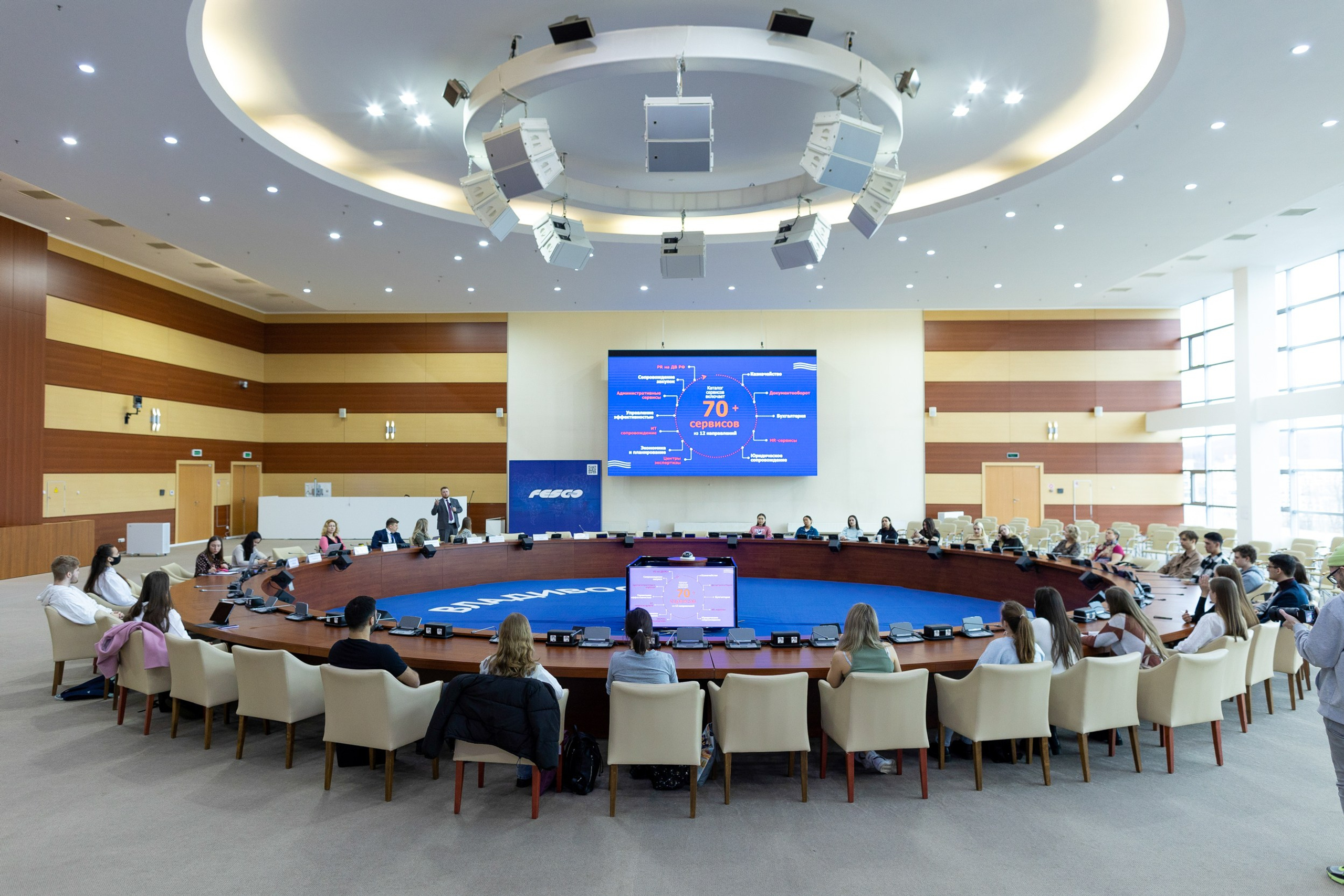 День FESCO в ДВФУ. Репортажный фотограф Александр Хитров