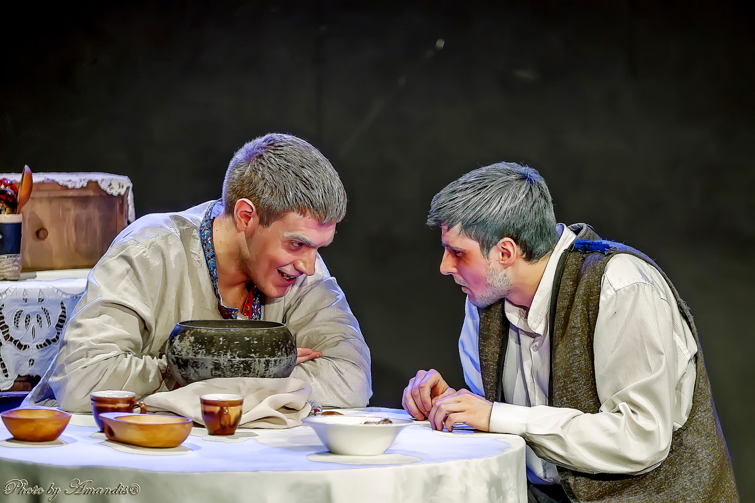 Спектакль «На дне». Дипломная работа. Институт театрального искусства. Москва