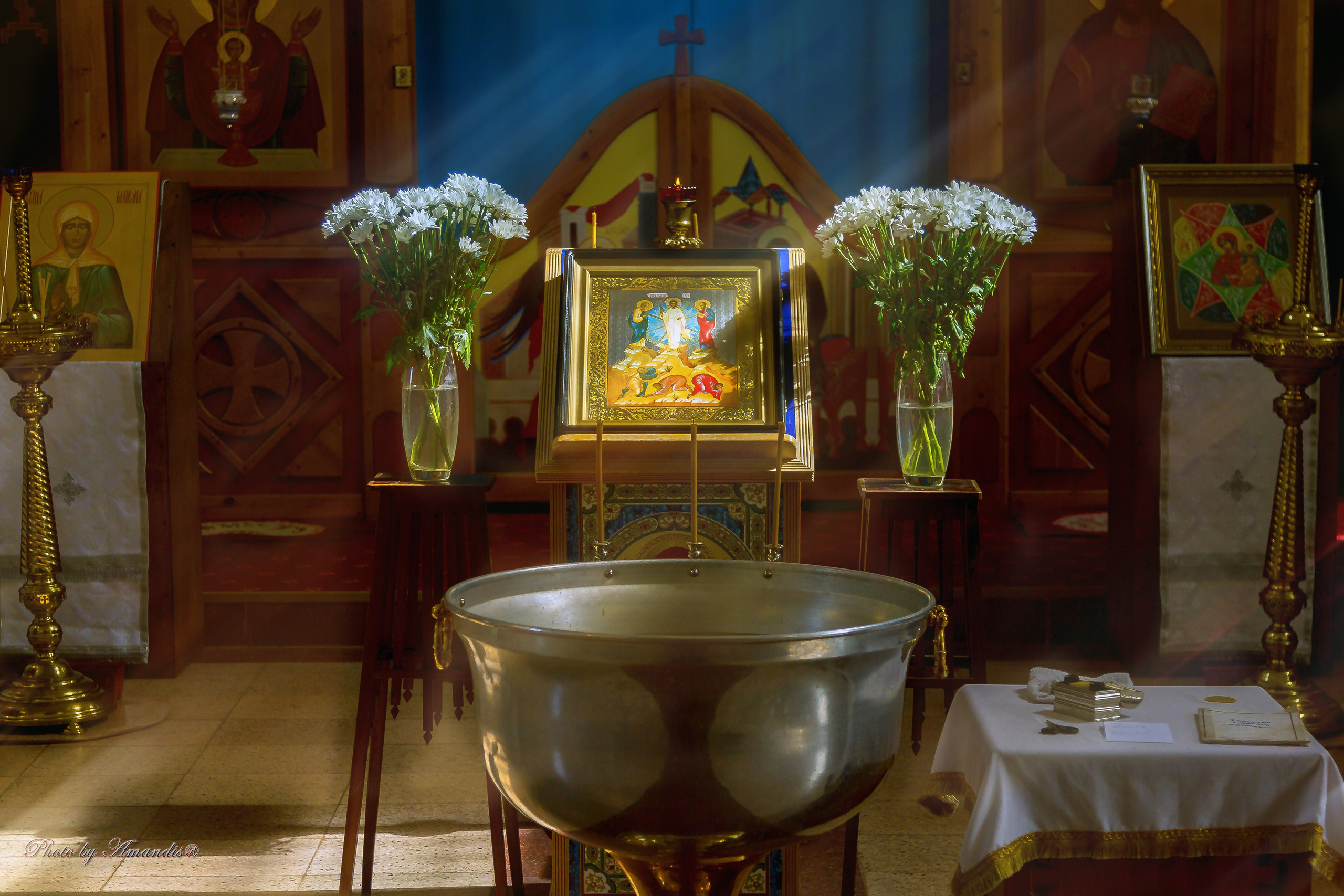 Крещение в д. Еганово (август 2024)