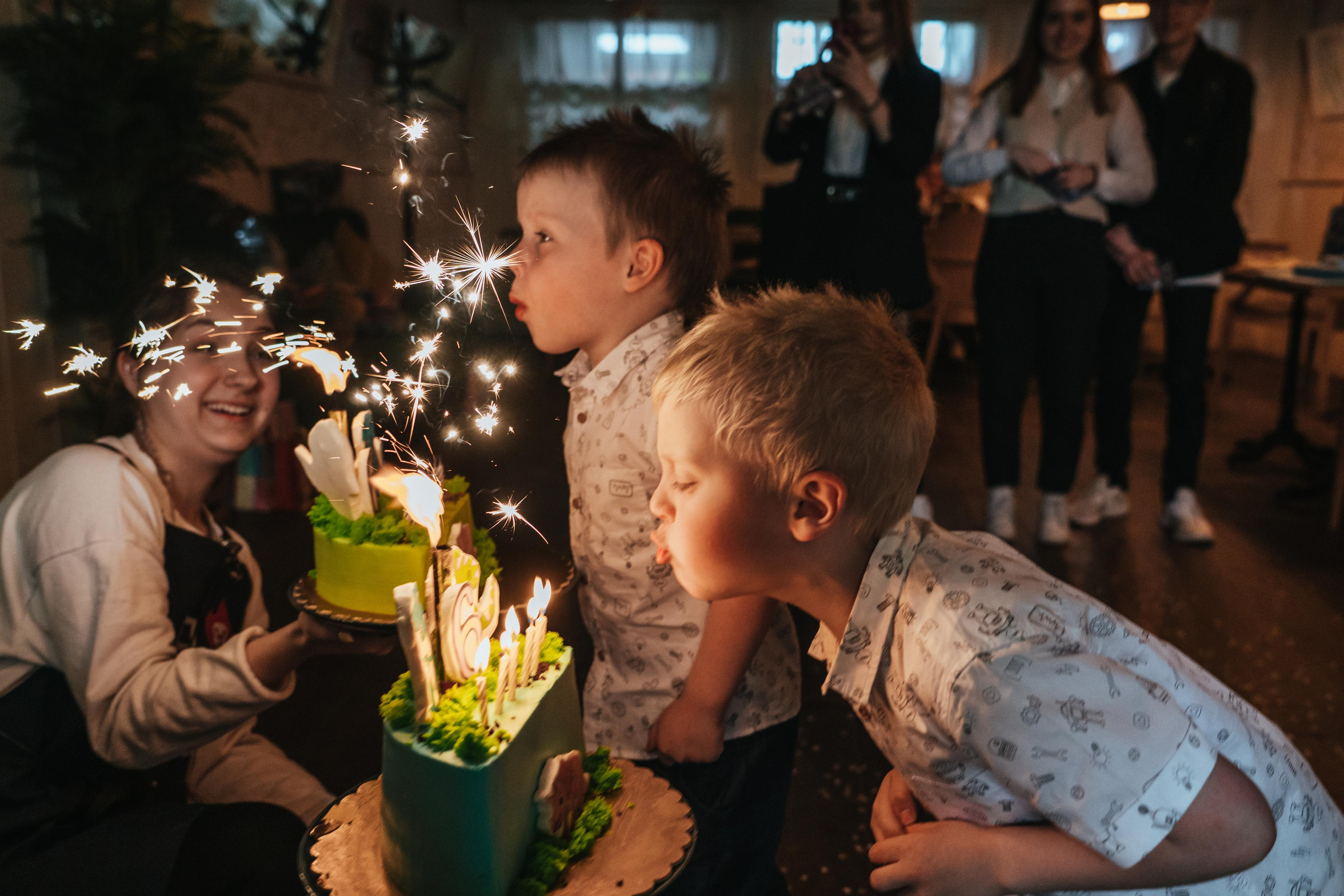 День рождения Ромы и Бори