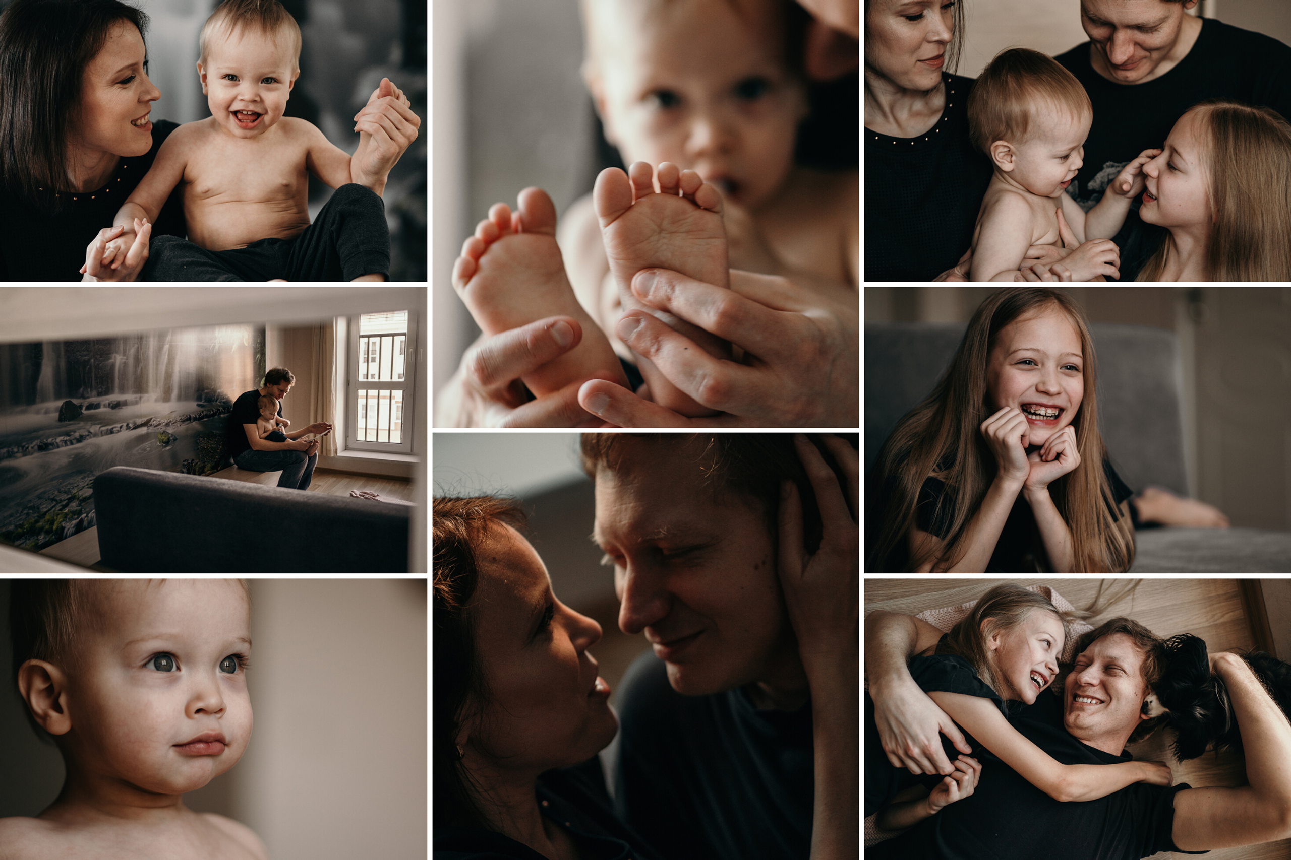 Надя, Дима, Леночка и Андрюшка