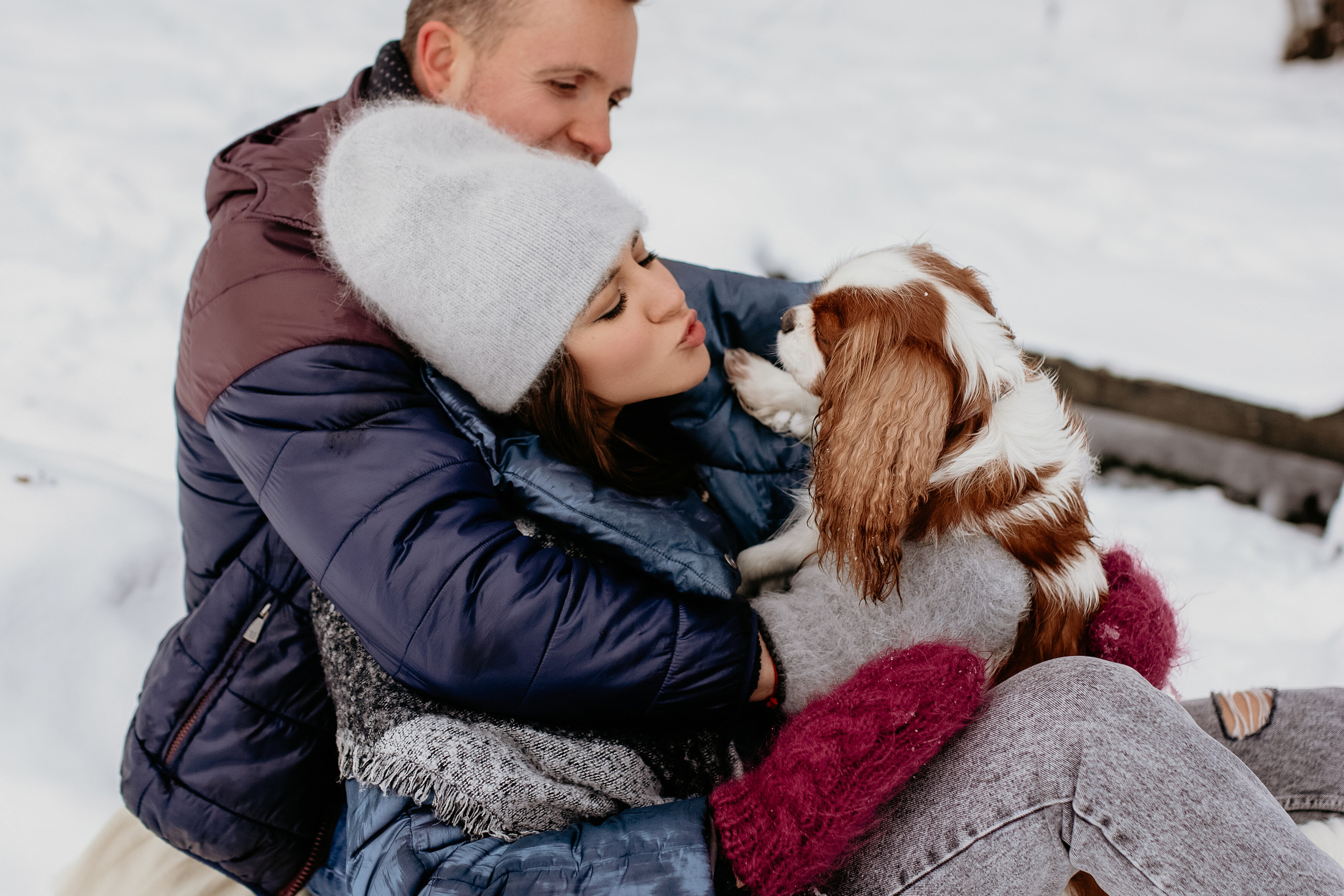 Саша, Артем и Леди
