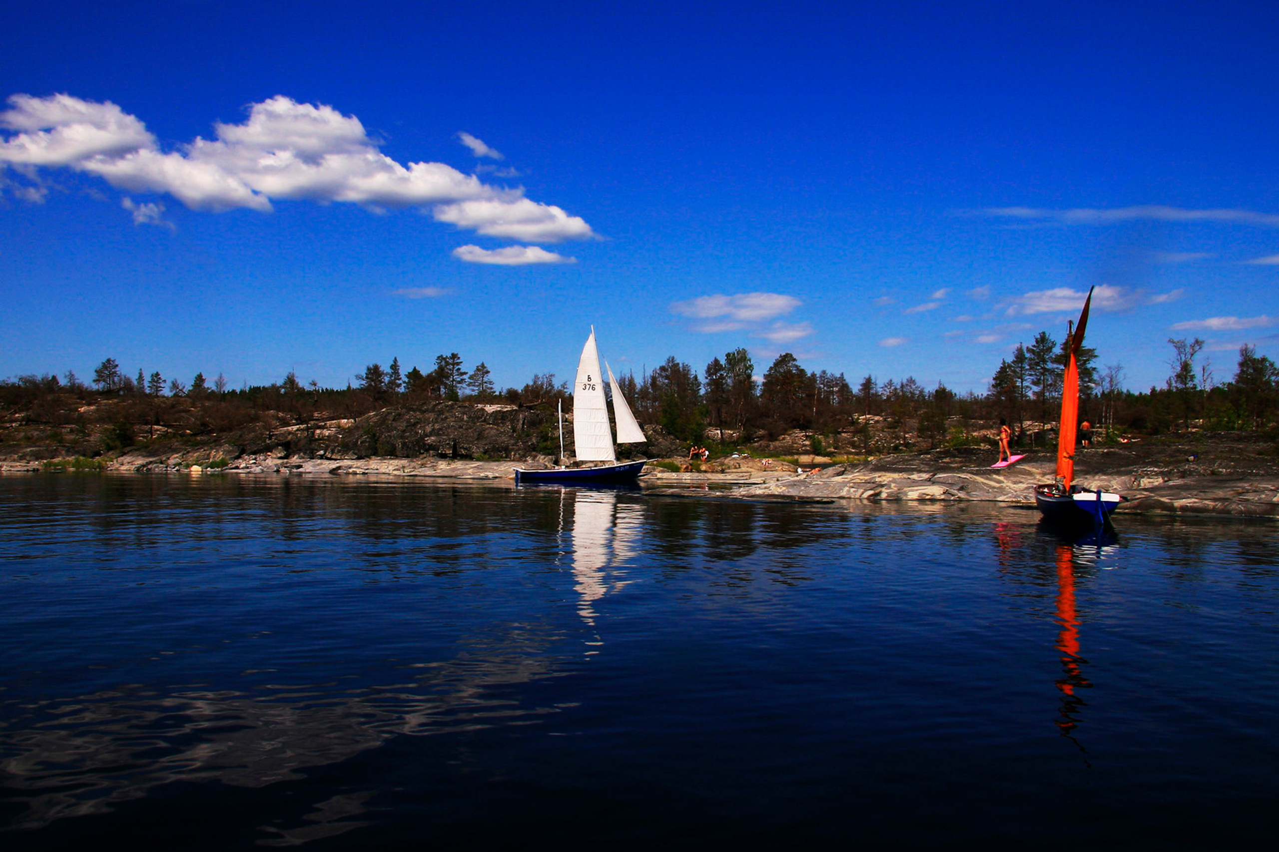 Путешествие по Ладоге.