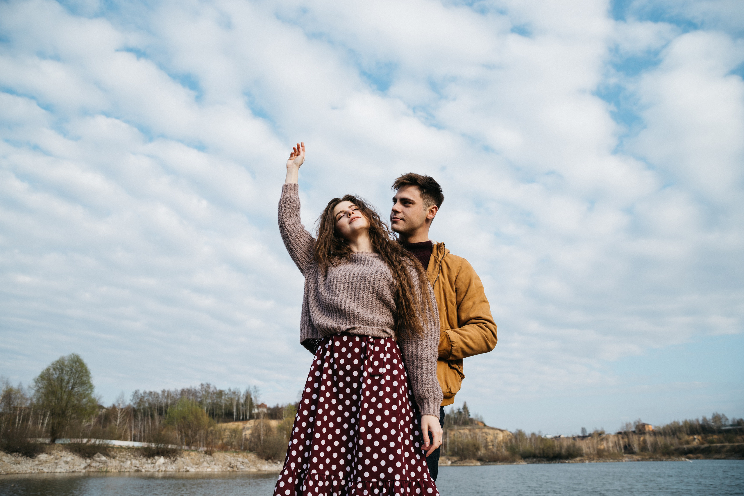 подними лицо и чувствуй ветер