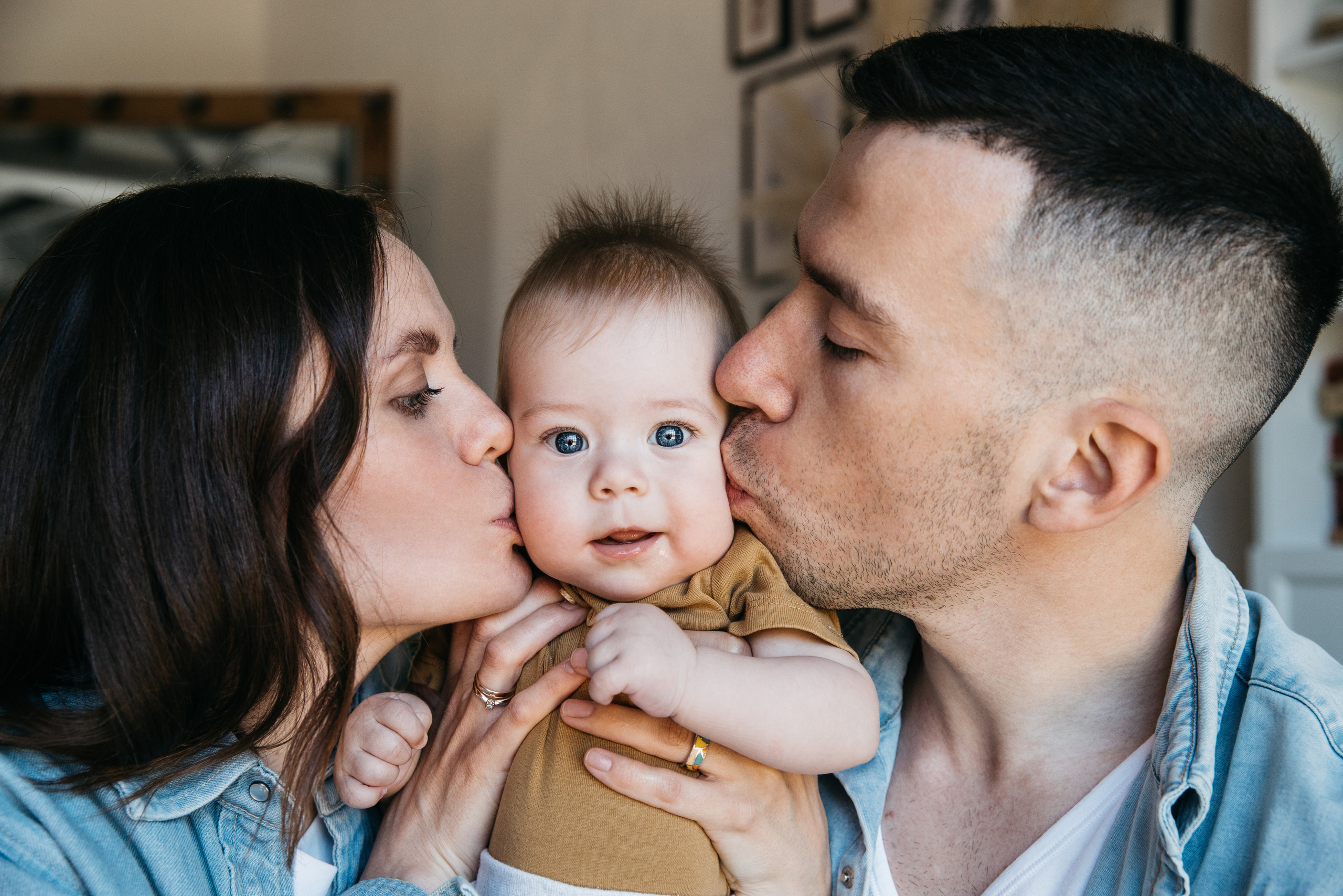 Слава, Аня и Даня