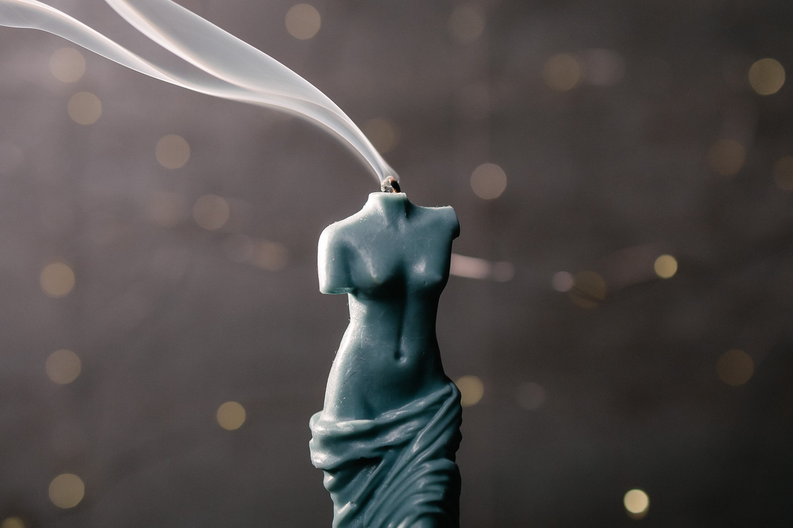 Съёмка свечей ручной работы