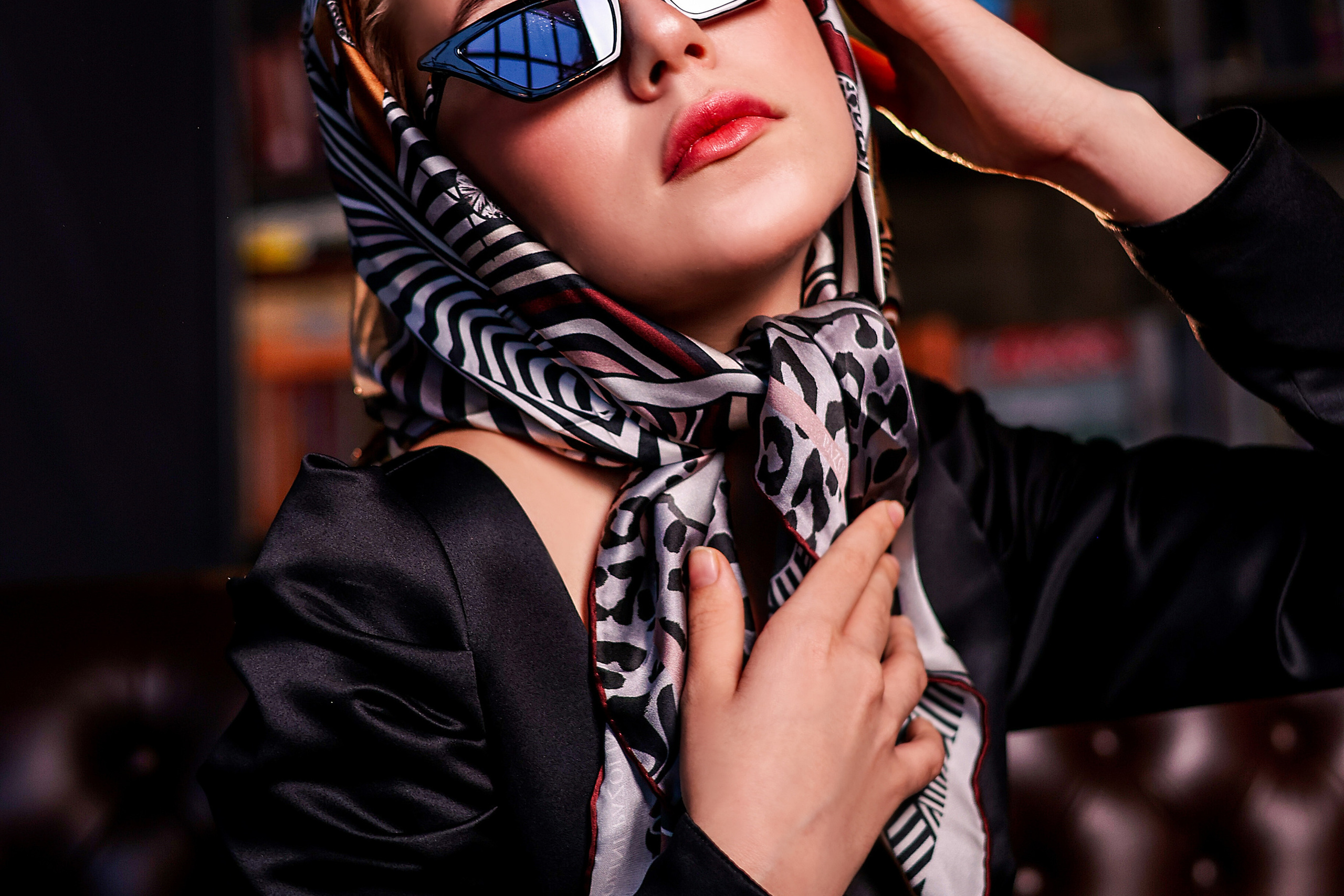 Новогодняя съёмка для журнала FashionBook 2023